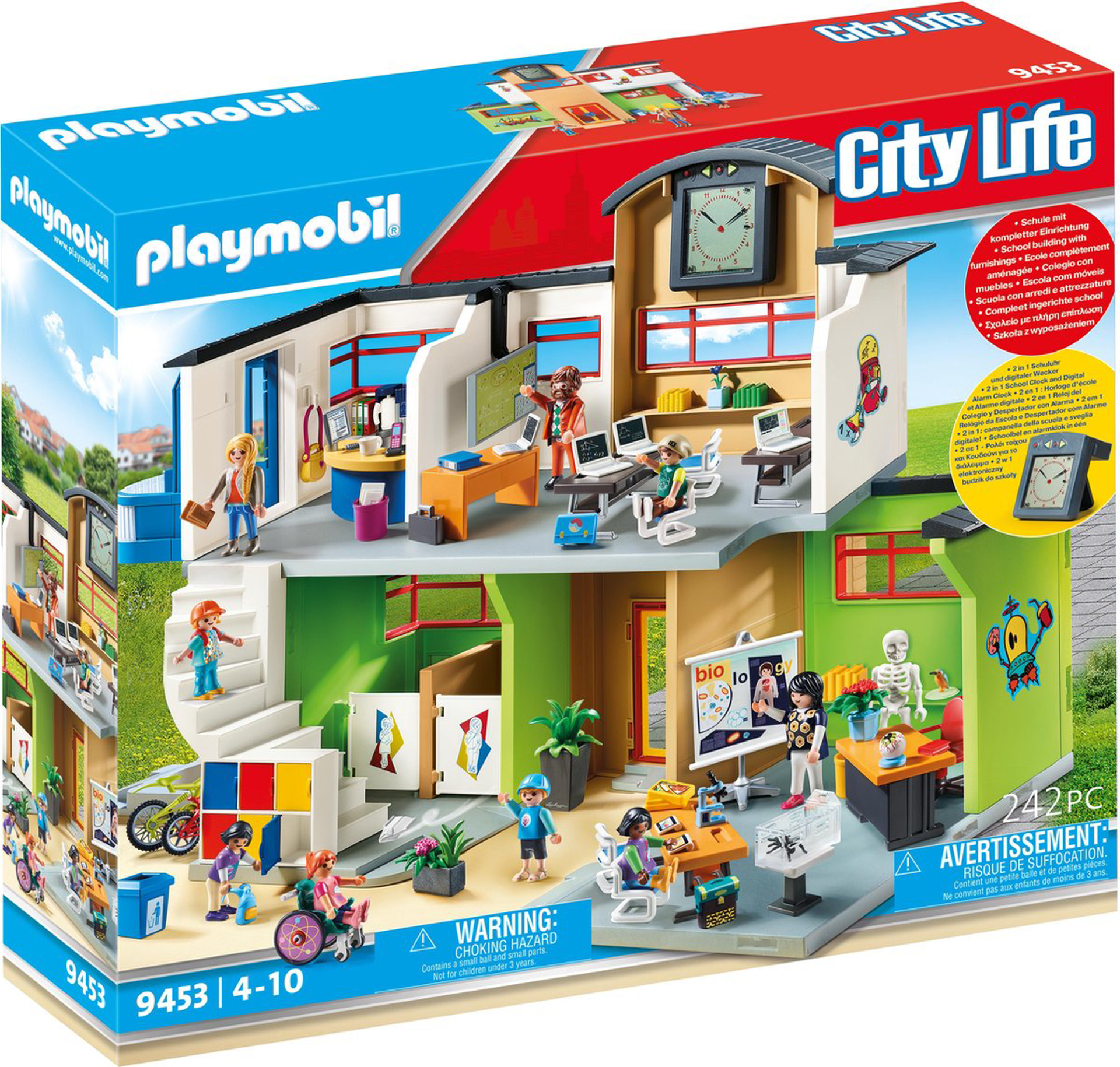 Playmobil - Ecole complètement aménagée - City Life 9453 - flash vidéo