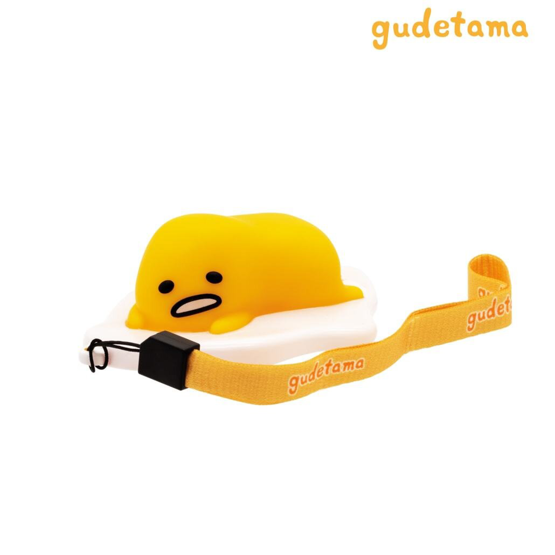 Gudetama - Figurine Lumineuse Gudetama Couchée avec Dragonne 8cm - flash vidéo