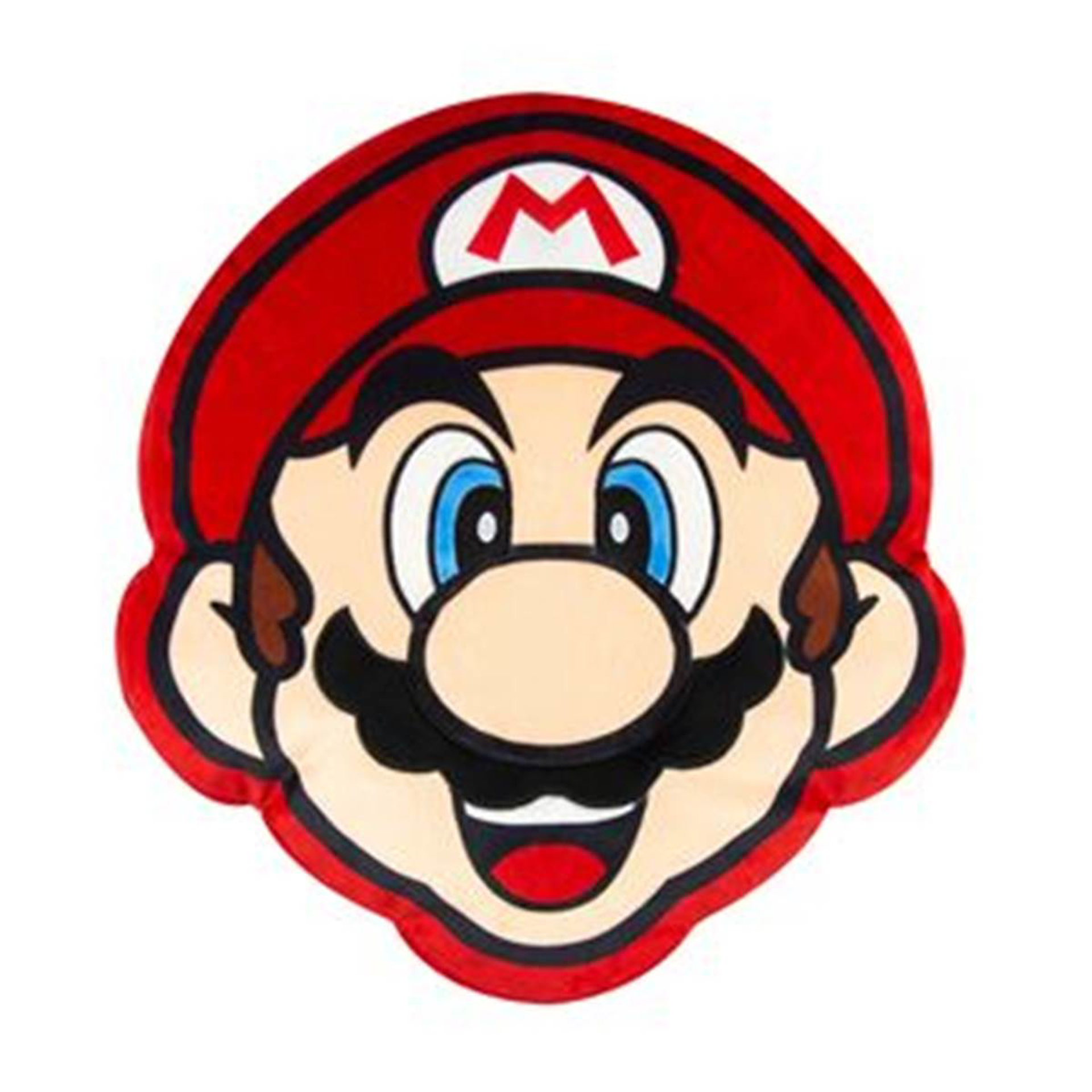 Nintendo - Coussin Tête Mario 40cm - flash vidéo