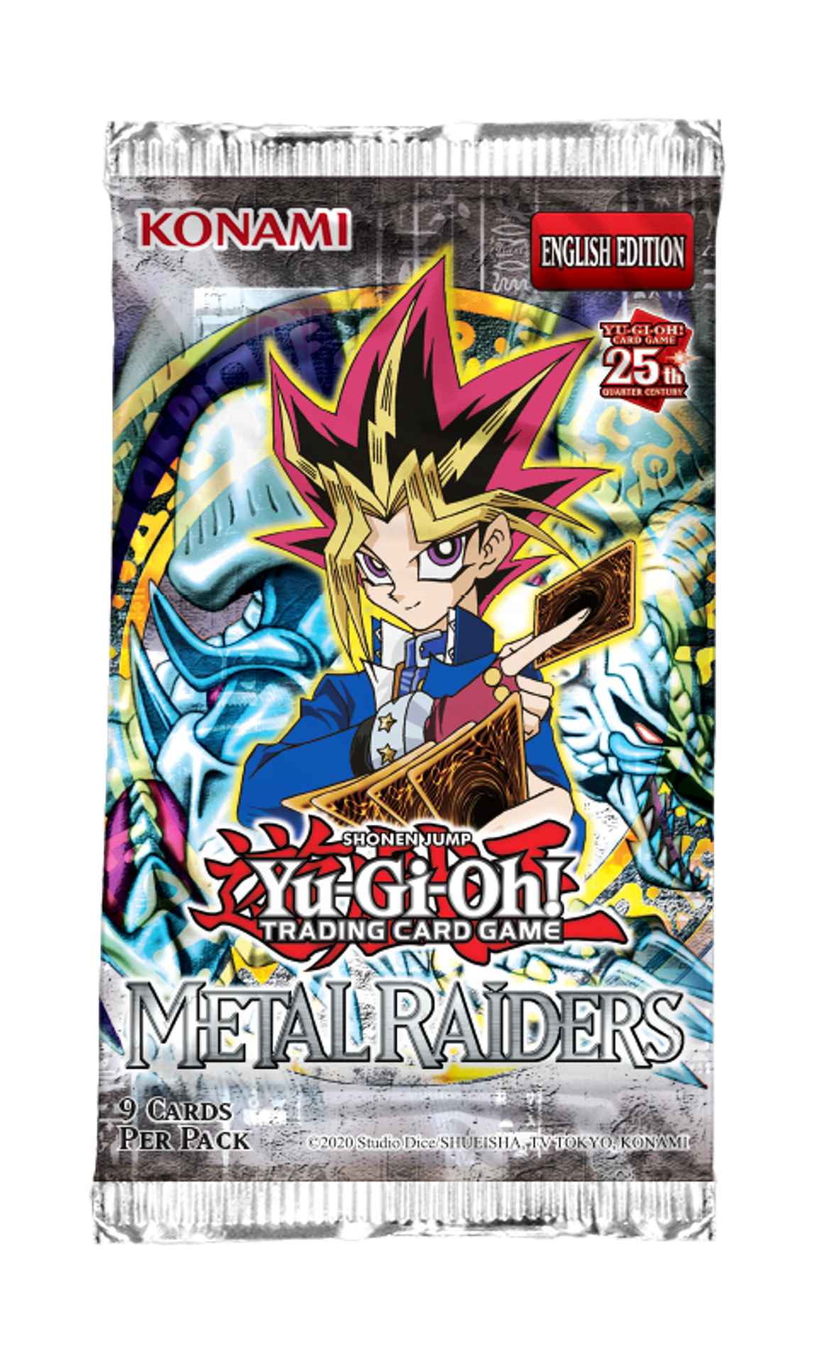 Yu-Gi-Oh! JCC - Display de Pack de Booster Collection Légendaire : Métal Raiders (24 Boosters) - flash vidéo
