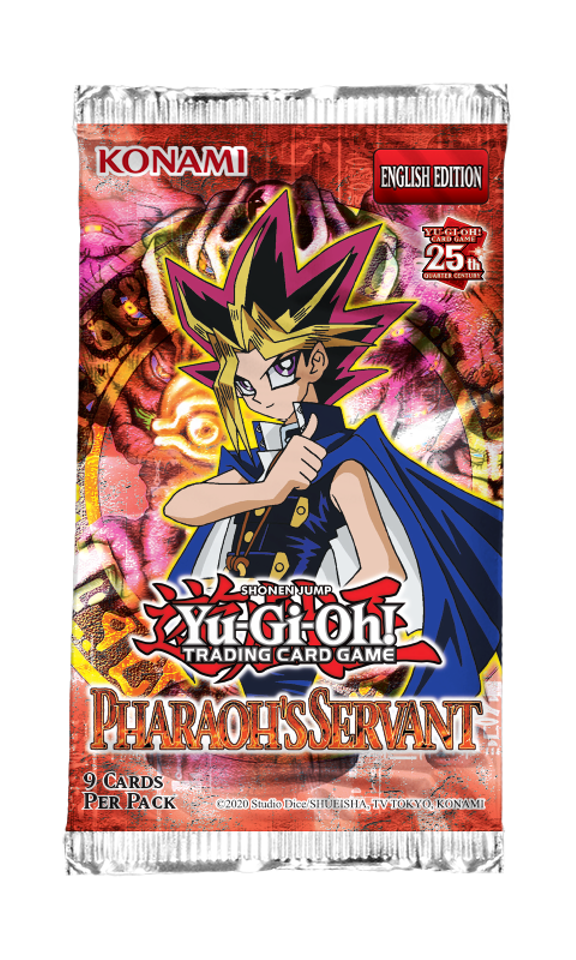 Yu-Gi-Oh! JCC - Display de Pack de Booster Collection Légendaire : Serviteur du Pharaon (24 Boosters) - flash vidéo