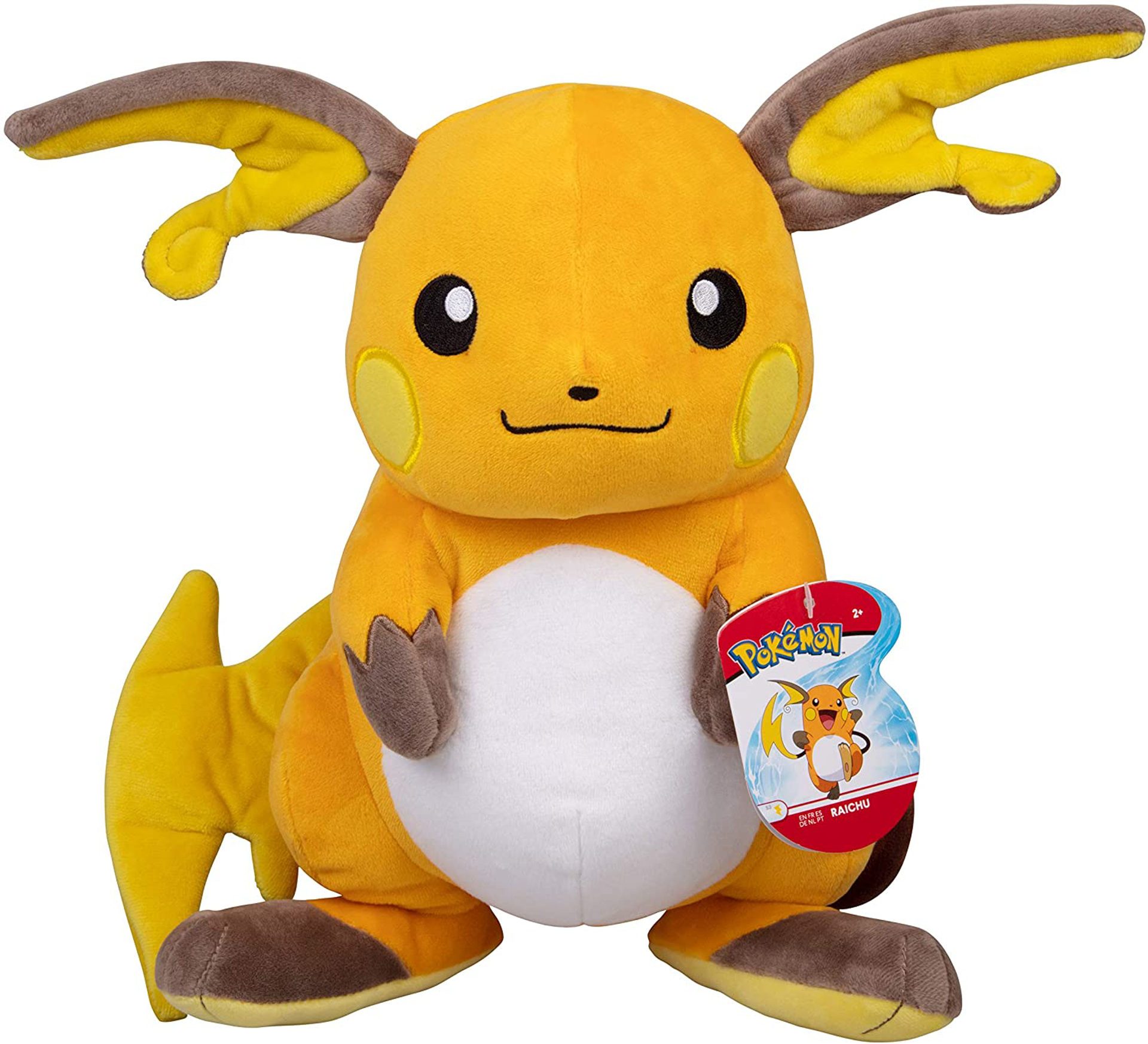 Pokémon - Peluche Raichu 30cm - flash vidéo