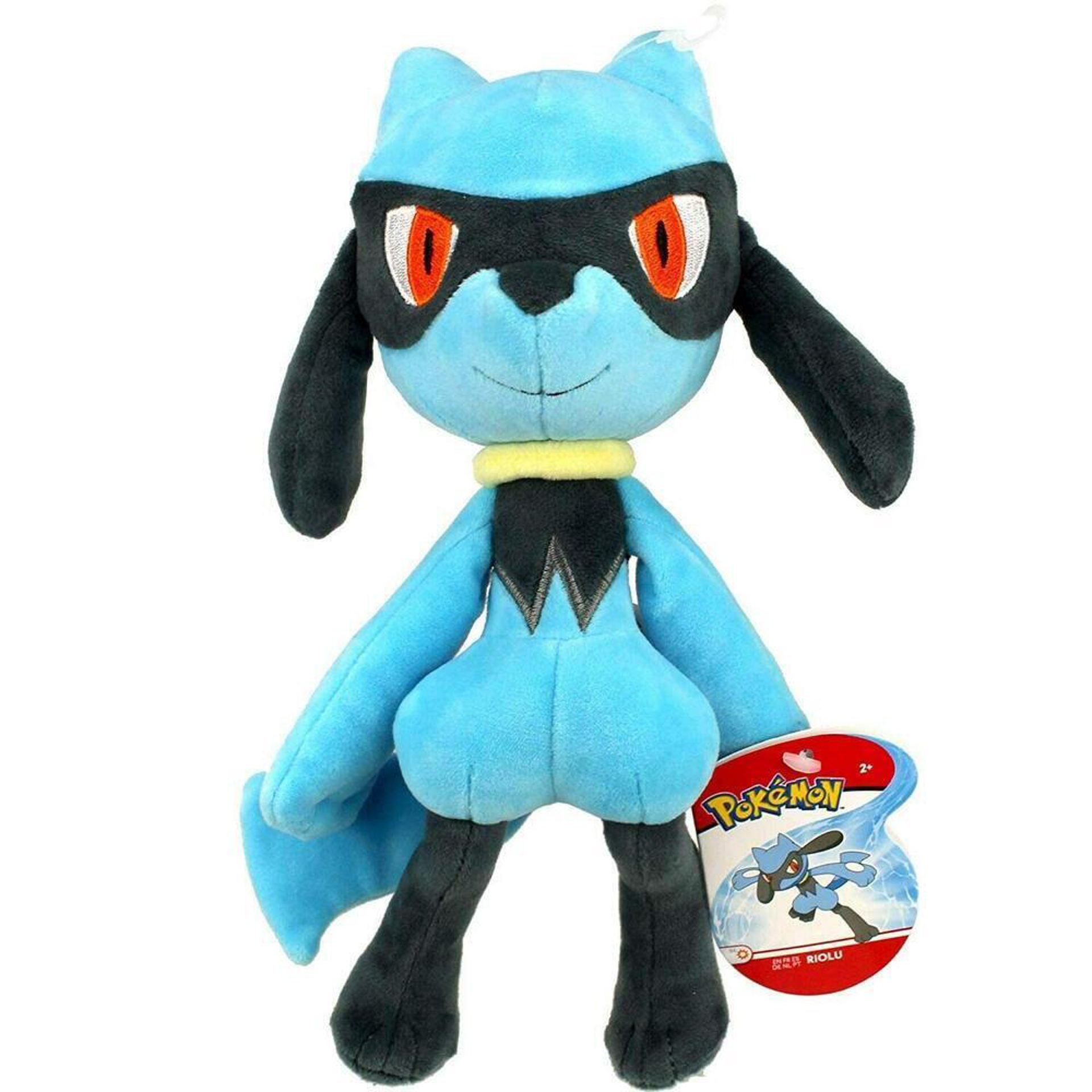 Pokémon - Peluche Riolu 20cm - flash vidéo