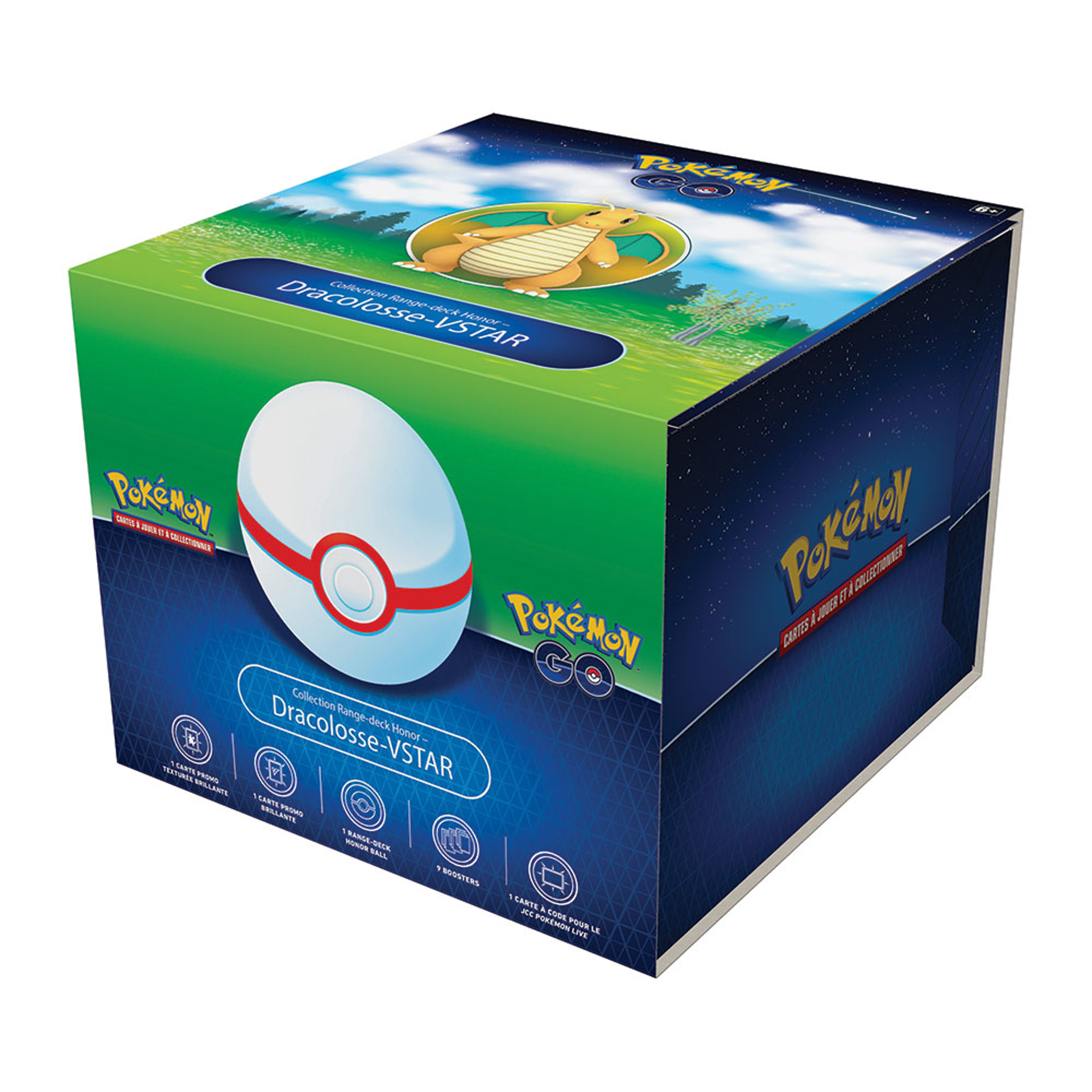 Pokémon JCC - Coffret Range-deck Honor Pokémon GO Dracolosse-VSTAR - flash vidéo