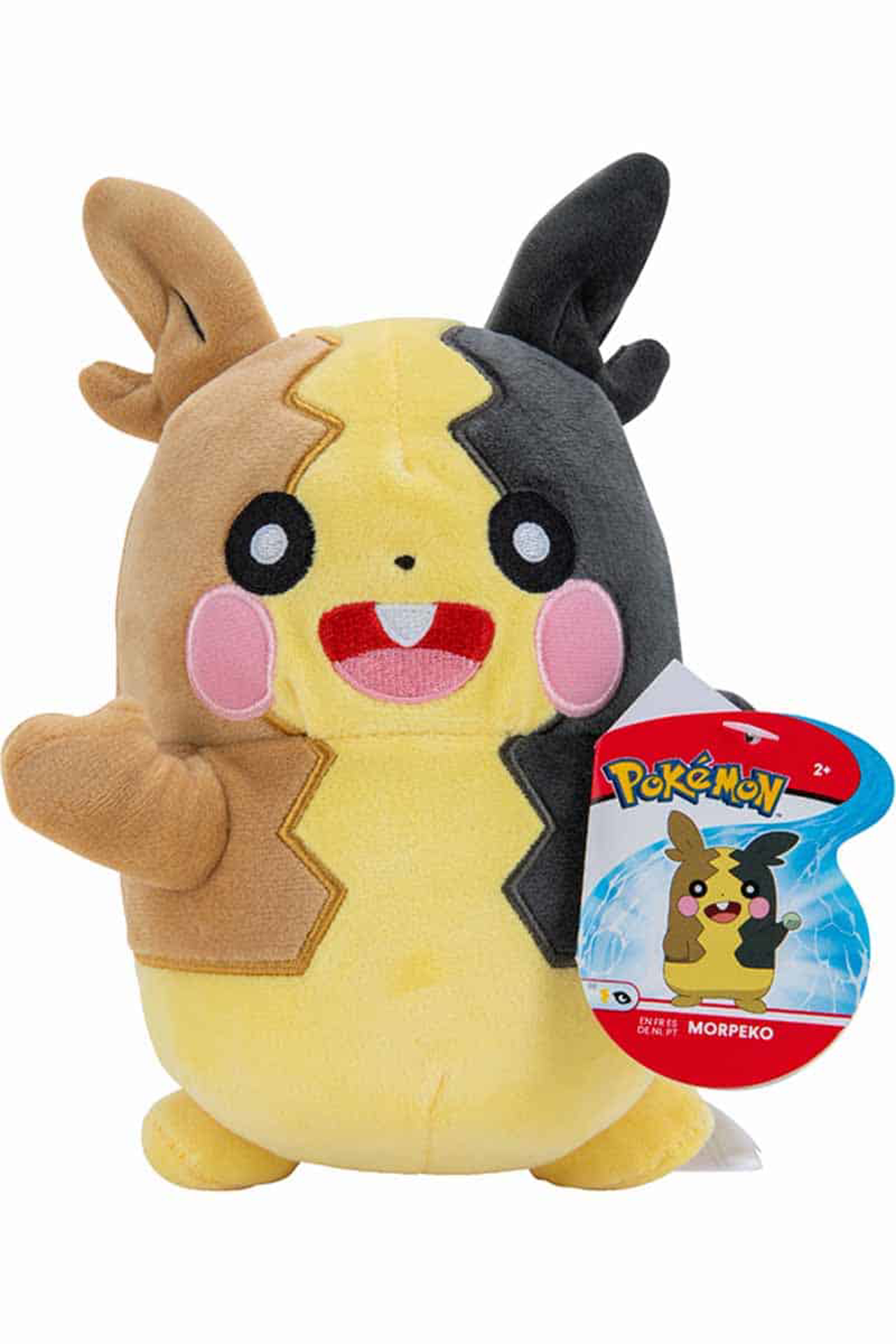 Pokémon - Peluche Morpeko 20cm - flash vidéo