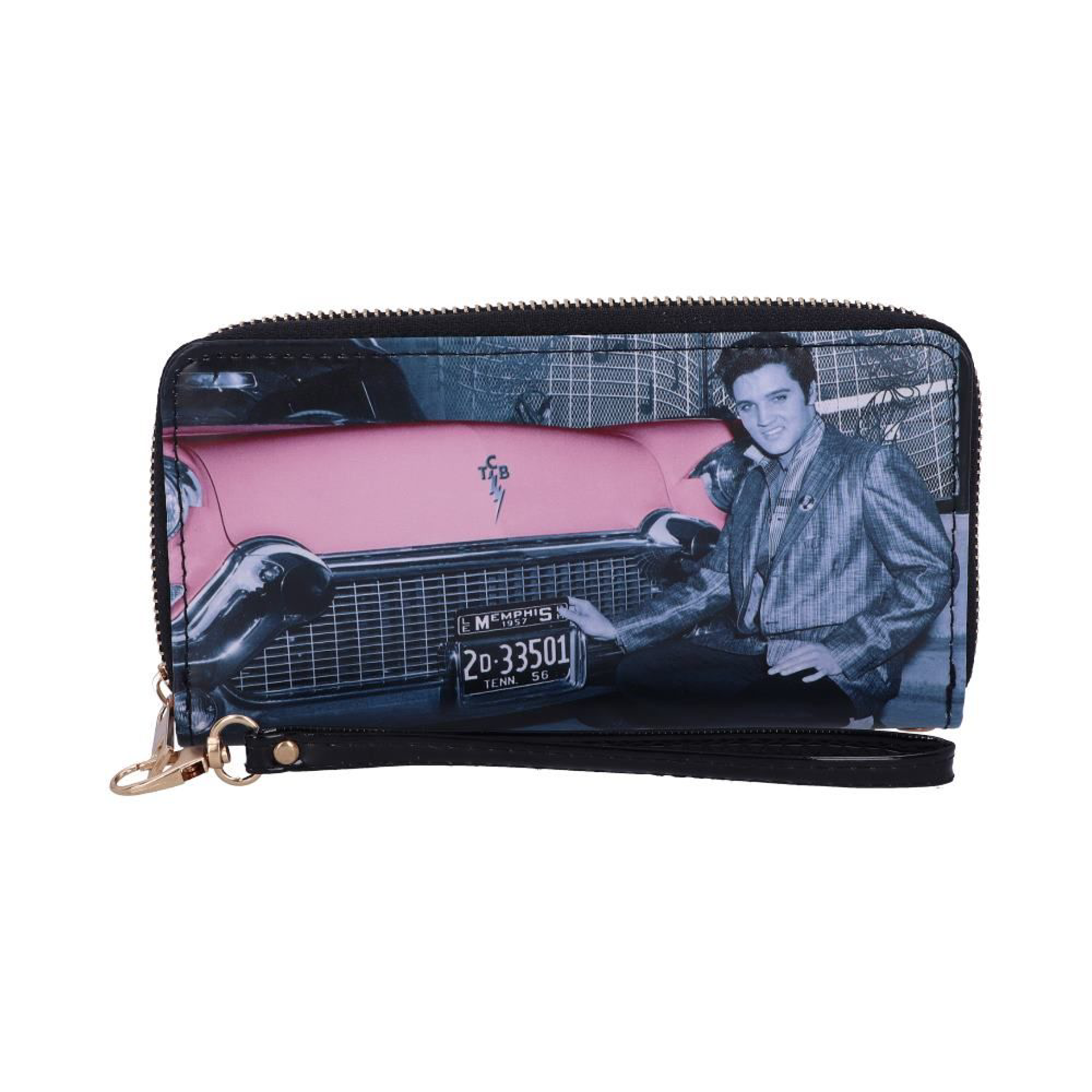 Elvis - Porte-monnaie Cadillac 19cm - flash vidéo