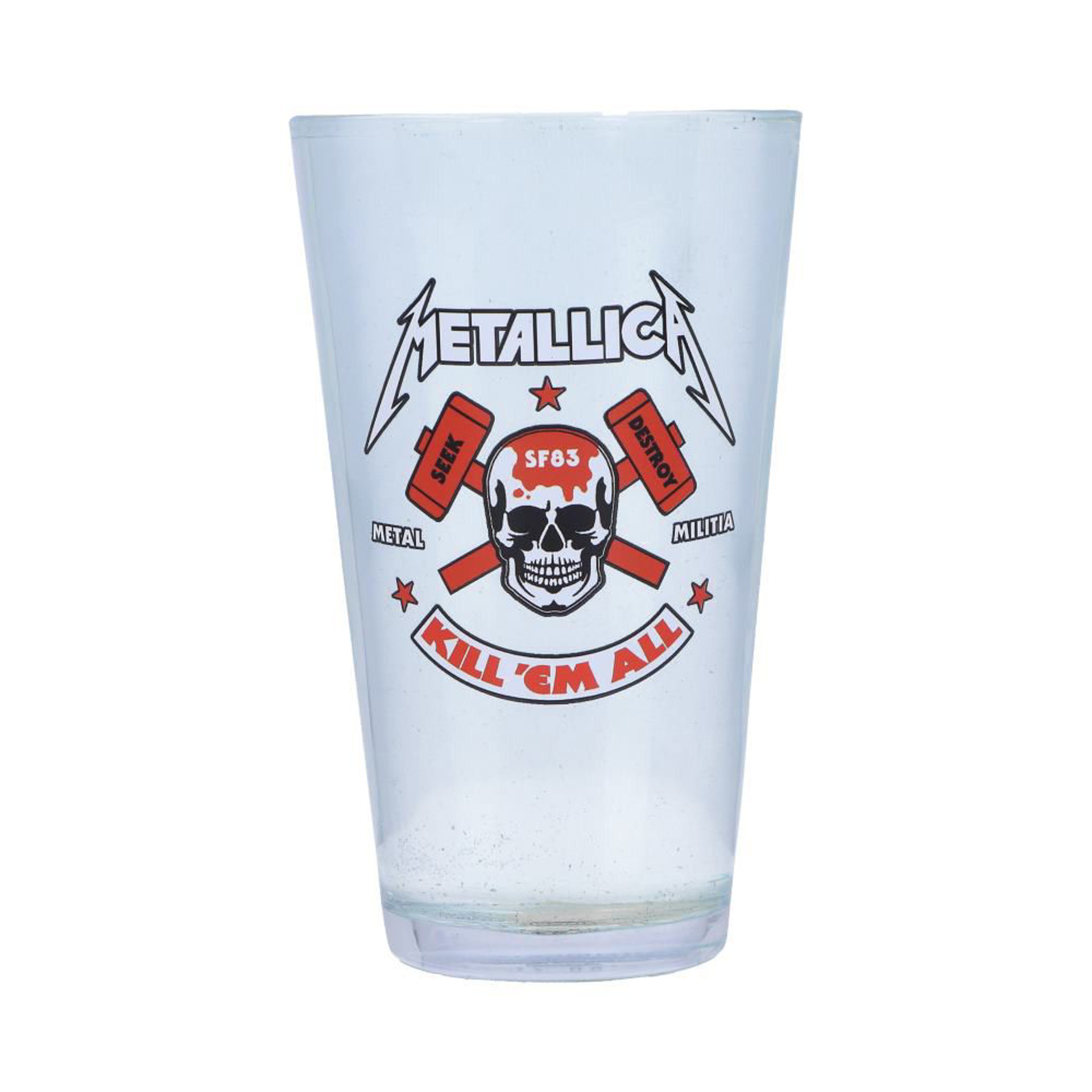 Metallica - Verre "Kill Em All" - flash vidéo