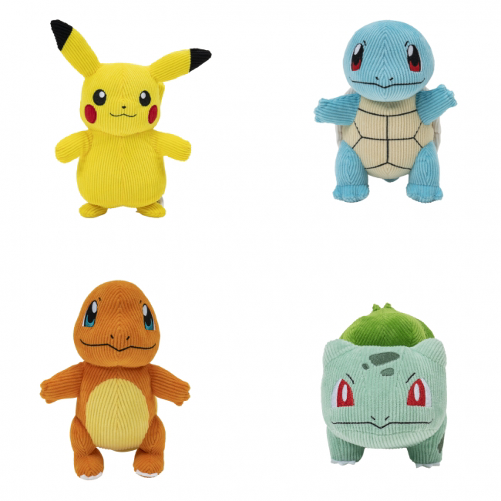 Pokémon - Assortiment de peluches en velours côtelé 20cm Vague 5 - flash vidéo