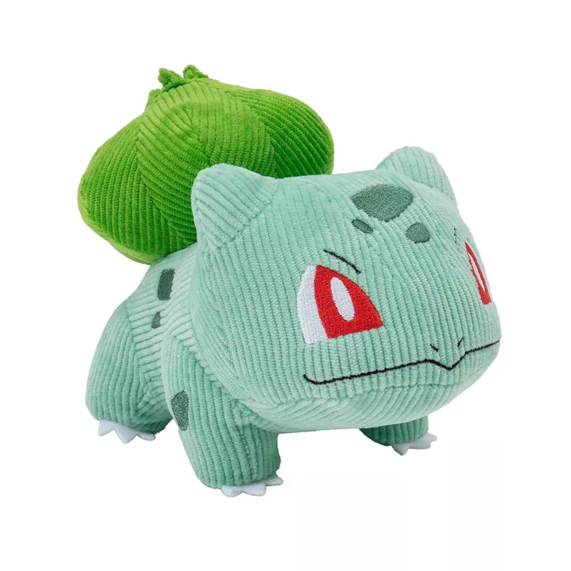 Pokémon - Peluche Bulbizarre en velours côtelé 20cm - flash vidéo