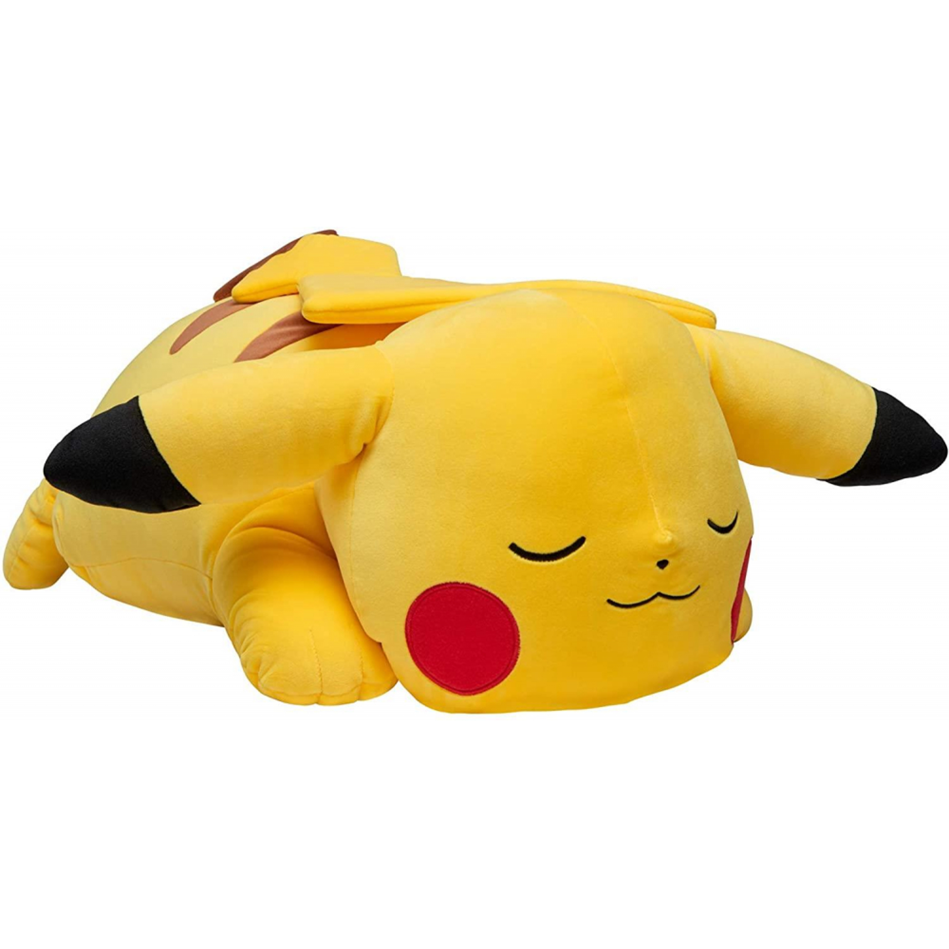 Pokémon - Peluche Pikachu endormi 50cm - flash vidéo