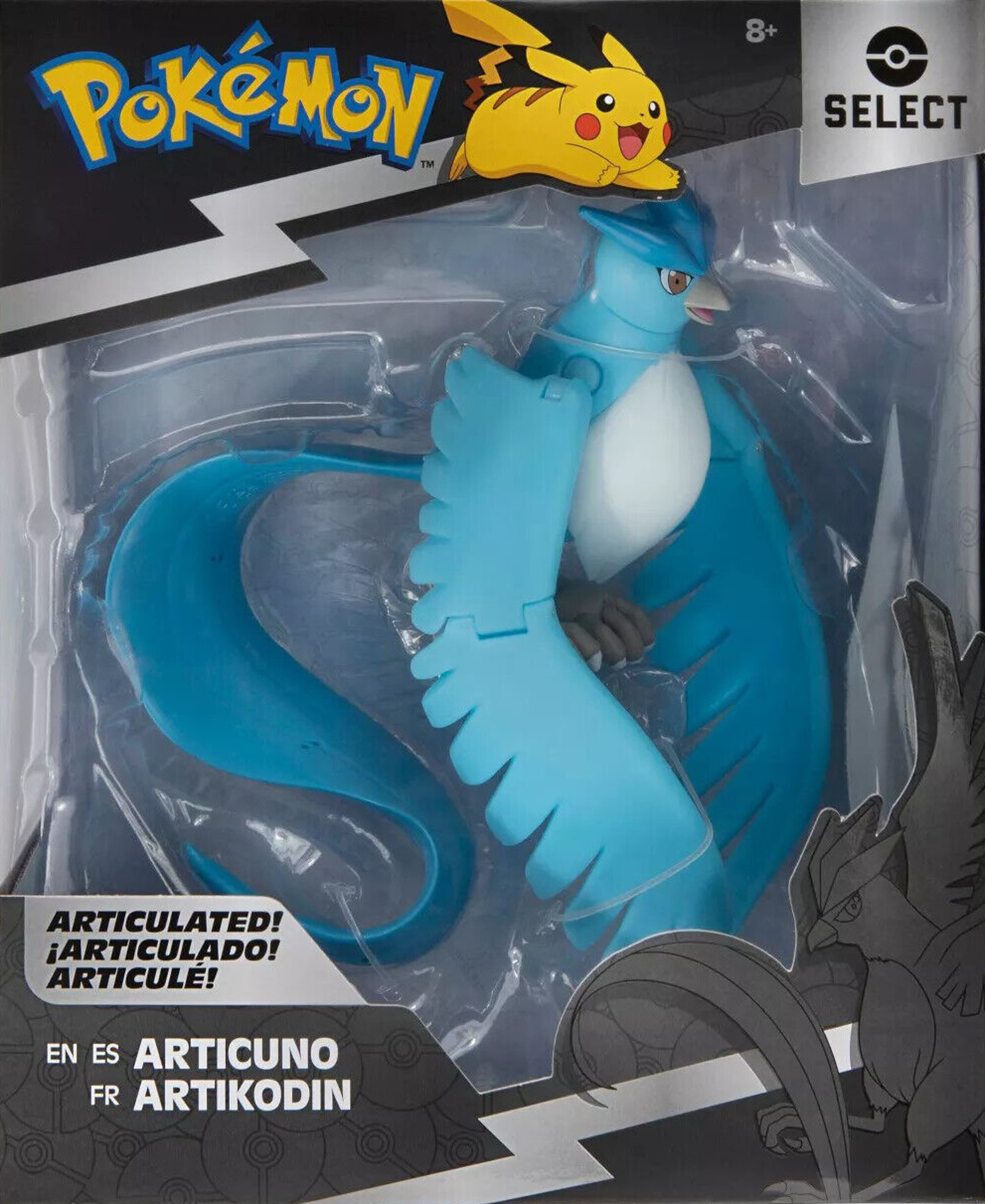 Pokémon - Figurine articulée Select Artikodin - flash vidéo