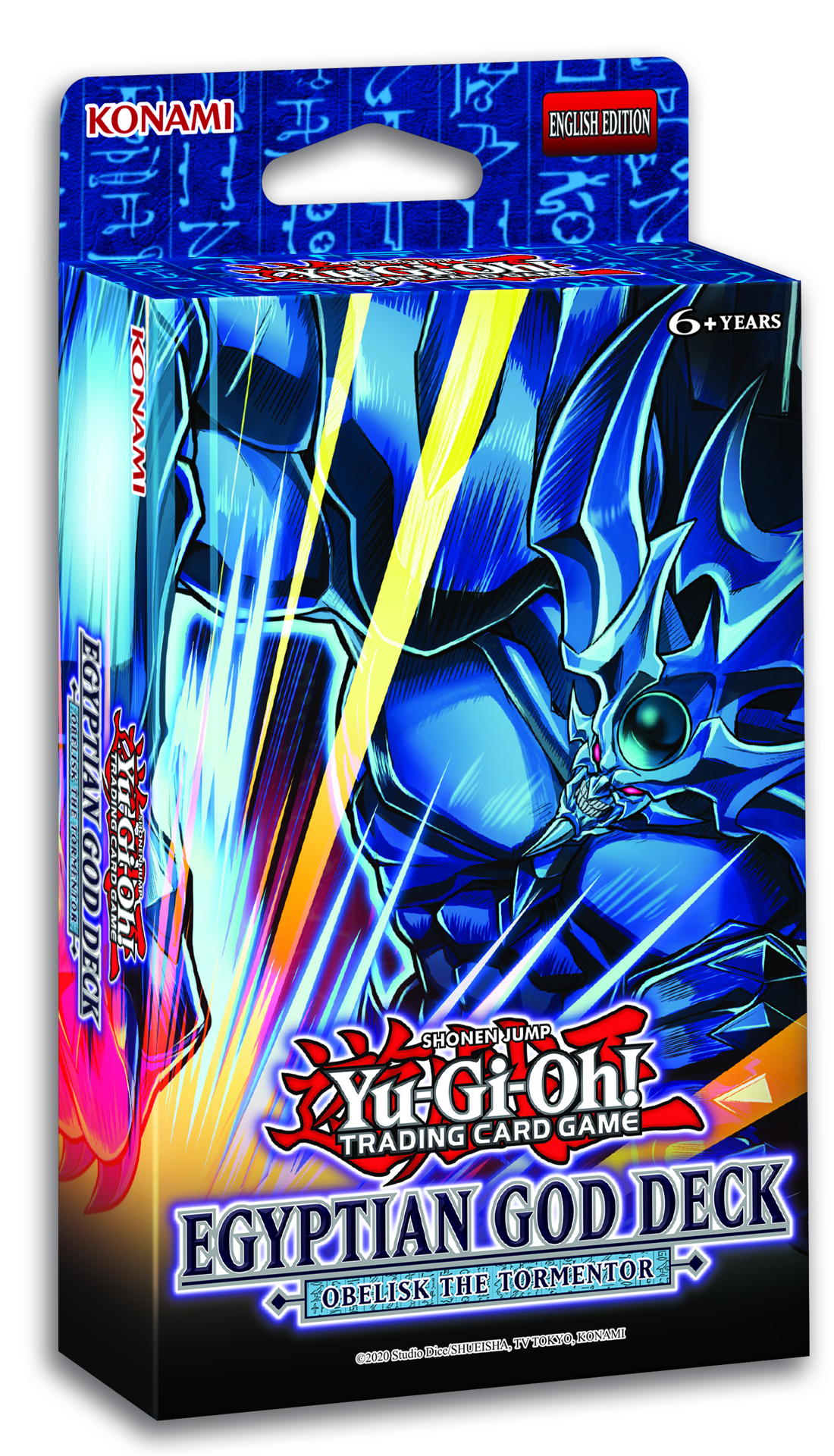 Yu-Gi-Oh! JCC - Display de Deck de réimpression des Dieux Égyptiens : Obelisk, le Tourmenteur (8 Decks) - flash vidéo