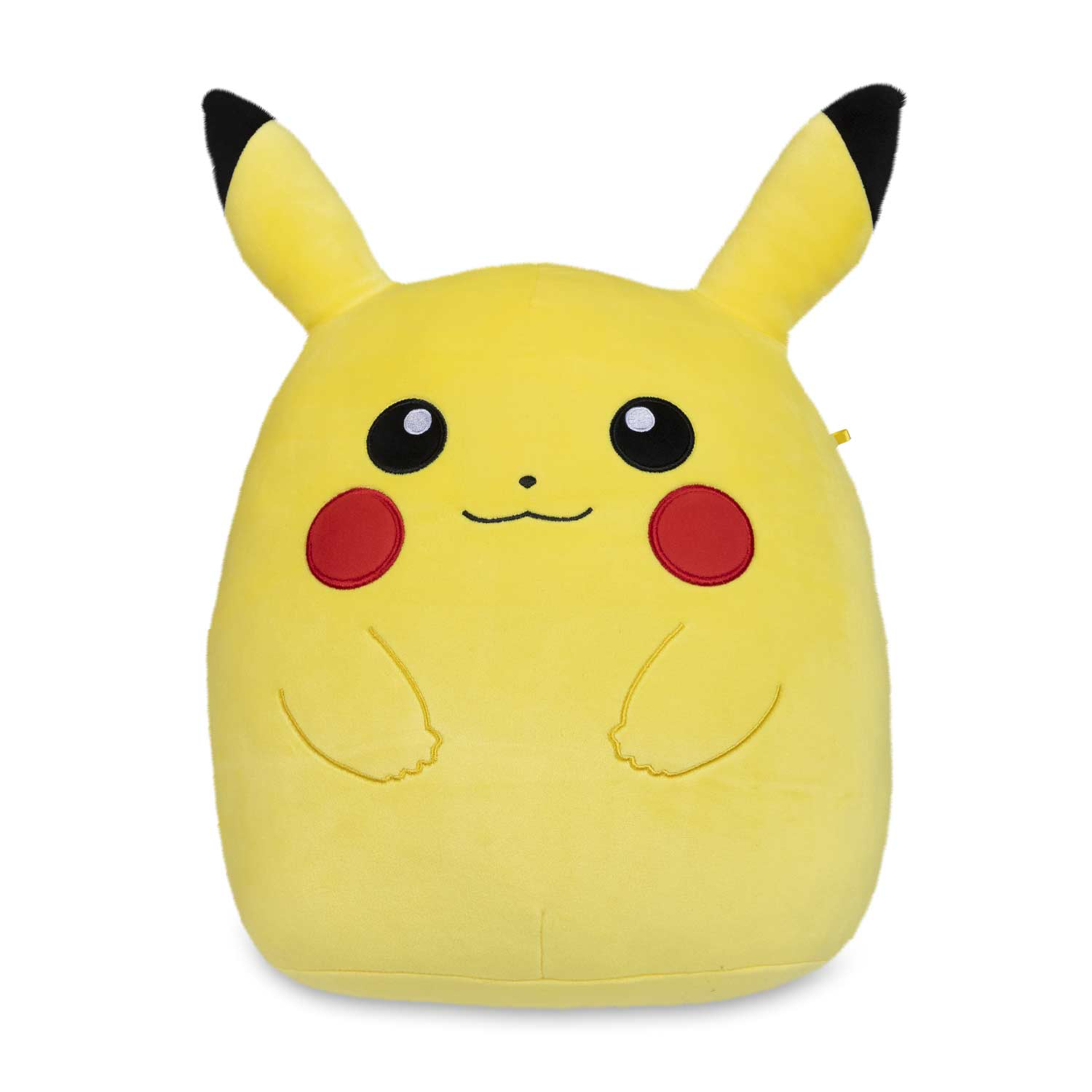 Pokémon - Squishmallow Vague 1 - Peluche géante Pikachu 50cm - flash vidéo