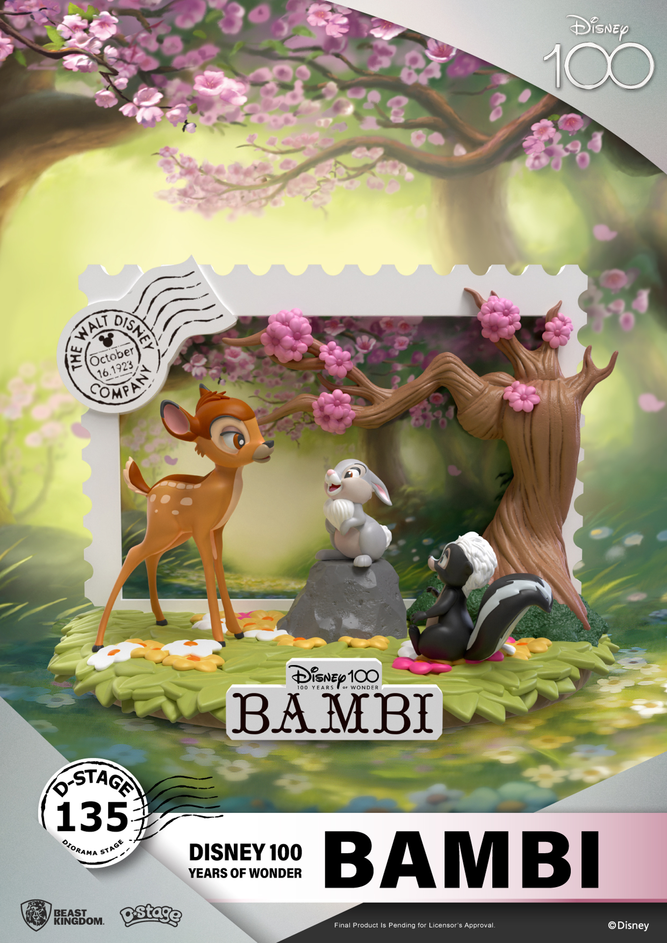 Disney - Diorama-135 - Disney 100th Years of Wonder - Bambi - flash vidéo