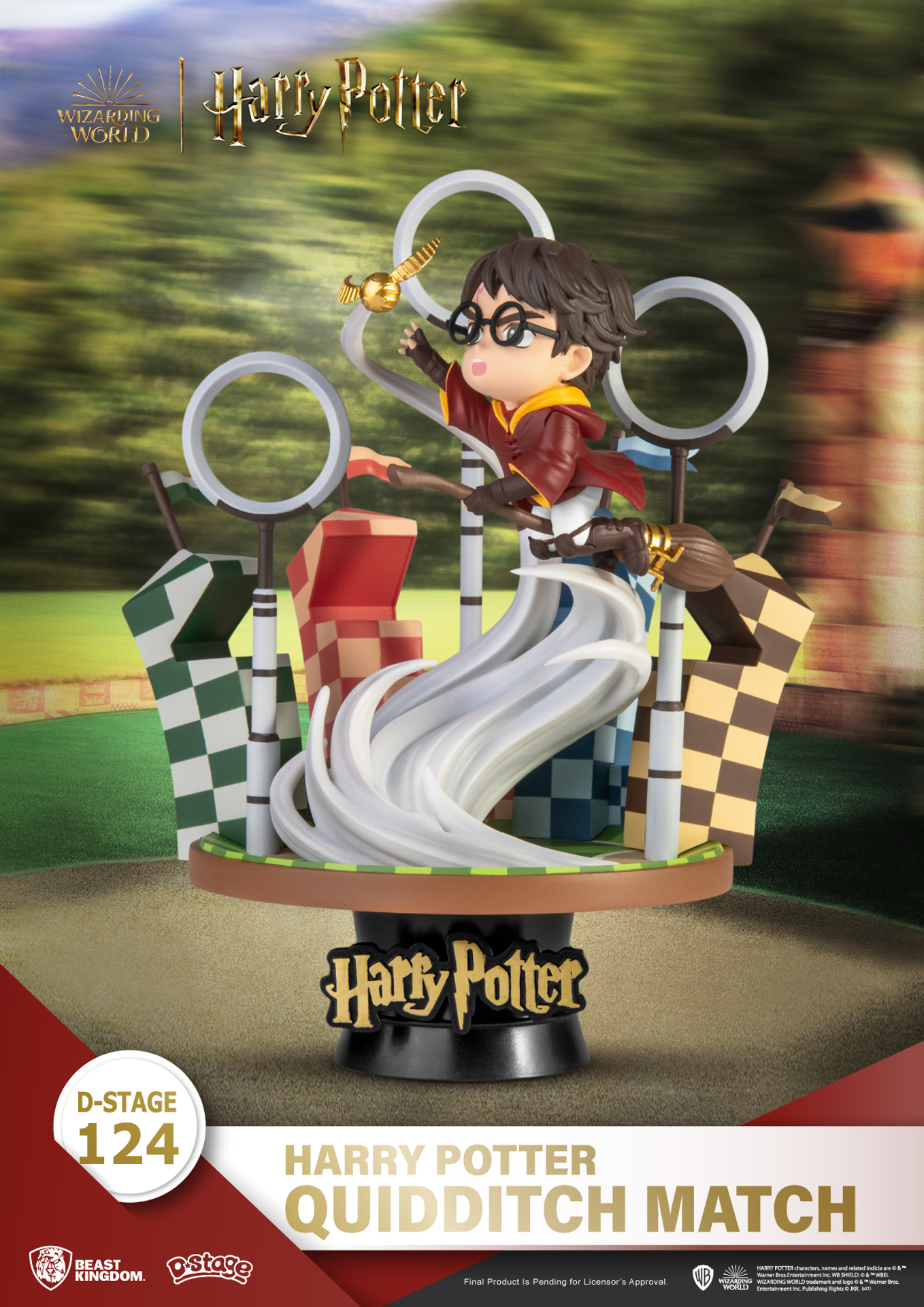 Warner Bros - Diorama-124 - Harry Potter - Match de Quidditch - flash vidéo