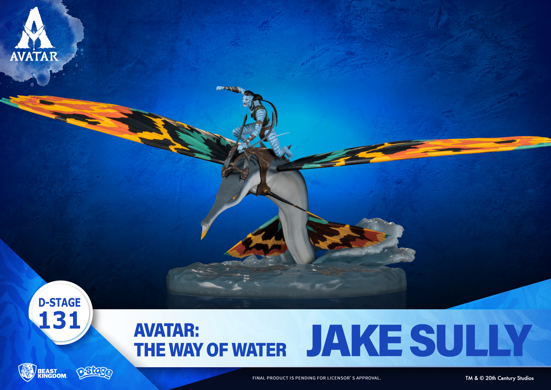 Avatar - Diorama-131 - Avatar 2 : la voie de l'eau - Jake Sully - flash vidéo