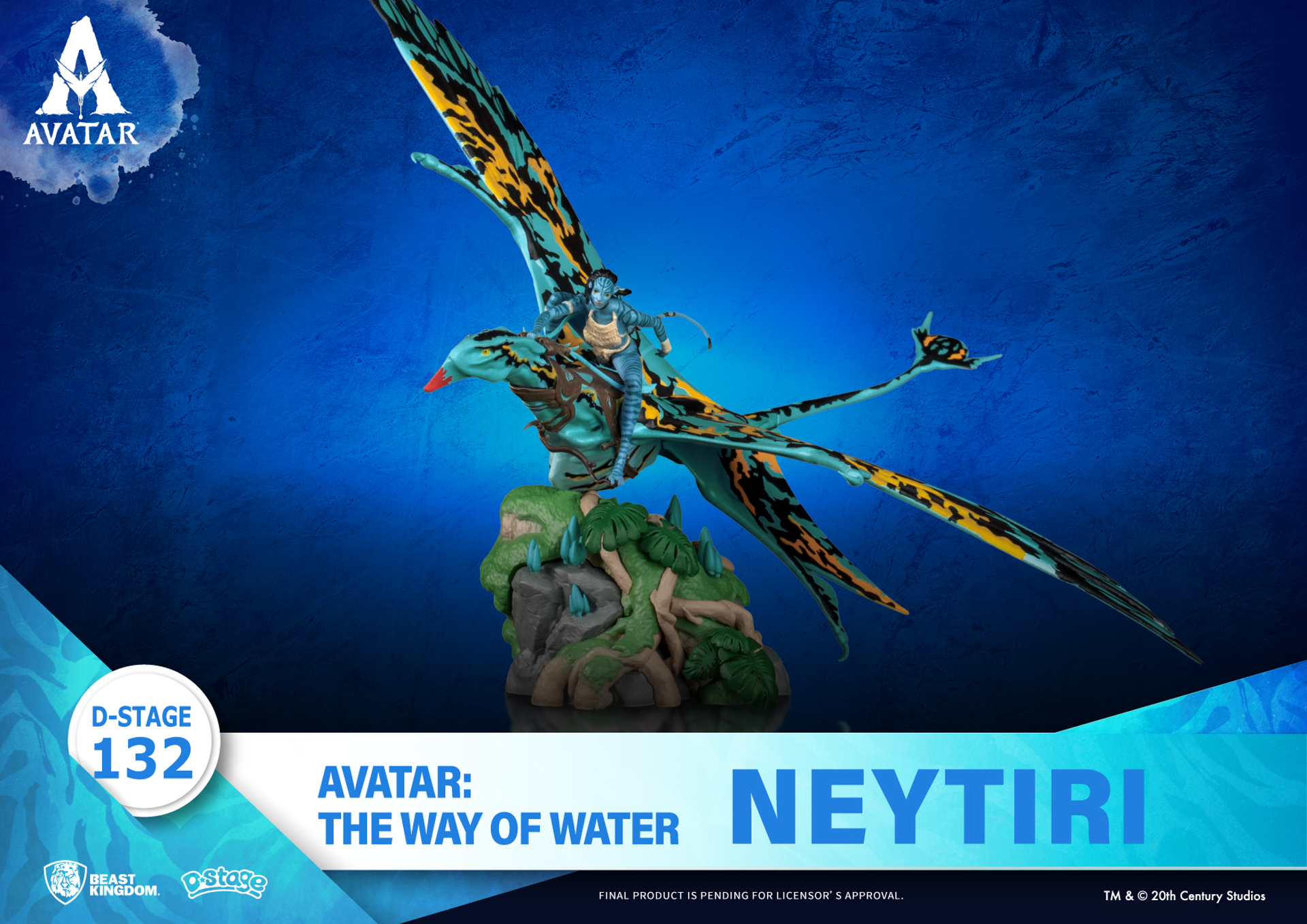Avatar - Diorama-132 - Avatar 2 : la voie de l'eau - Neytiri - flash vidéo