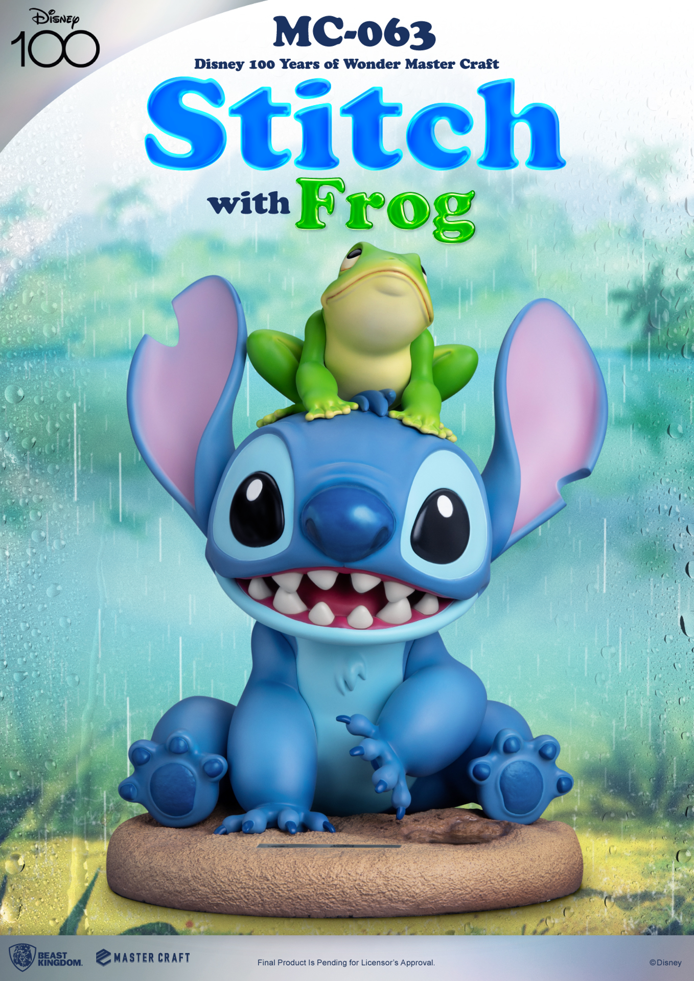 Disney - MC-063 - Disney 100th Years of Wonder - Stitch avec Frog Master Craft - flash vidéo
