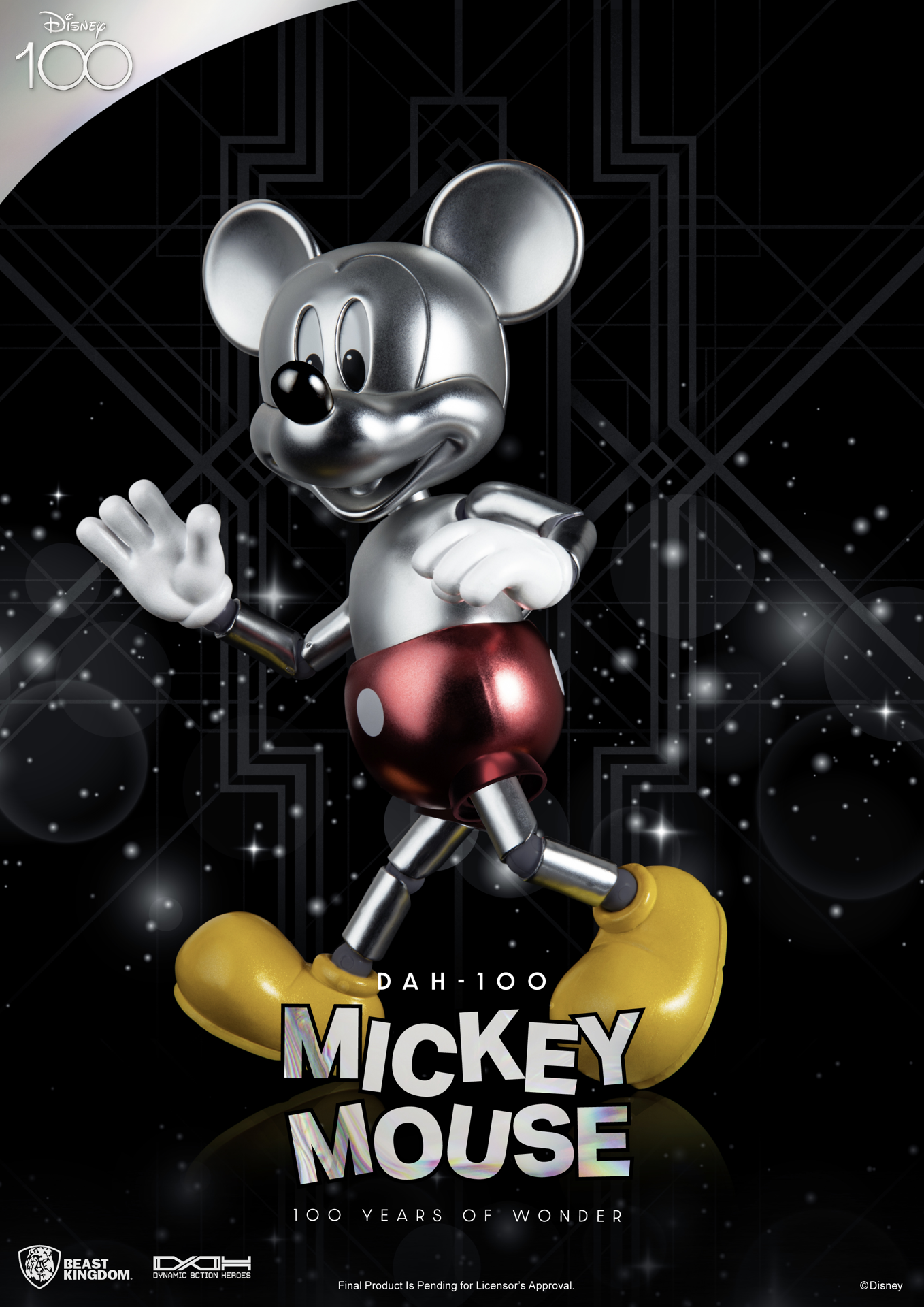 Disney - DAH-100 - Disney 100th Years of Wonder - Mickey Mouse - flash vidéo