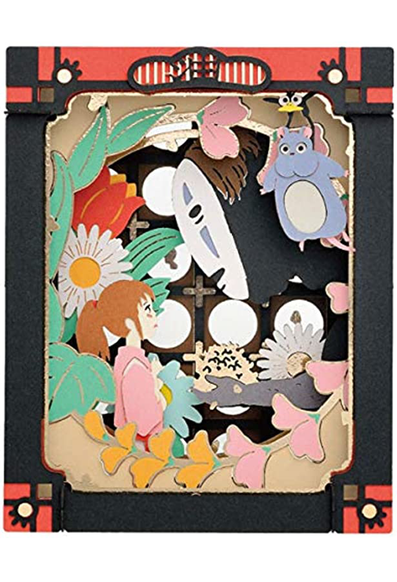 Ghibli - Le Voyage de Chihiro - Théâtre de papier No Face Perdu dans ses pensées - flash vidéo