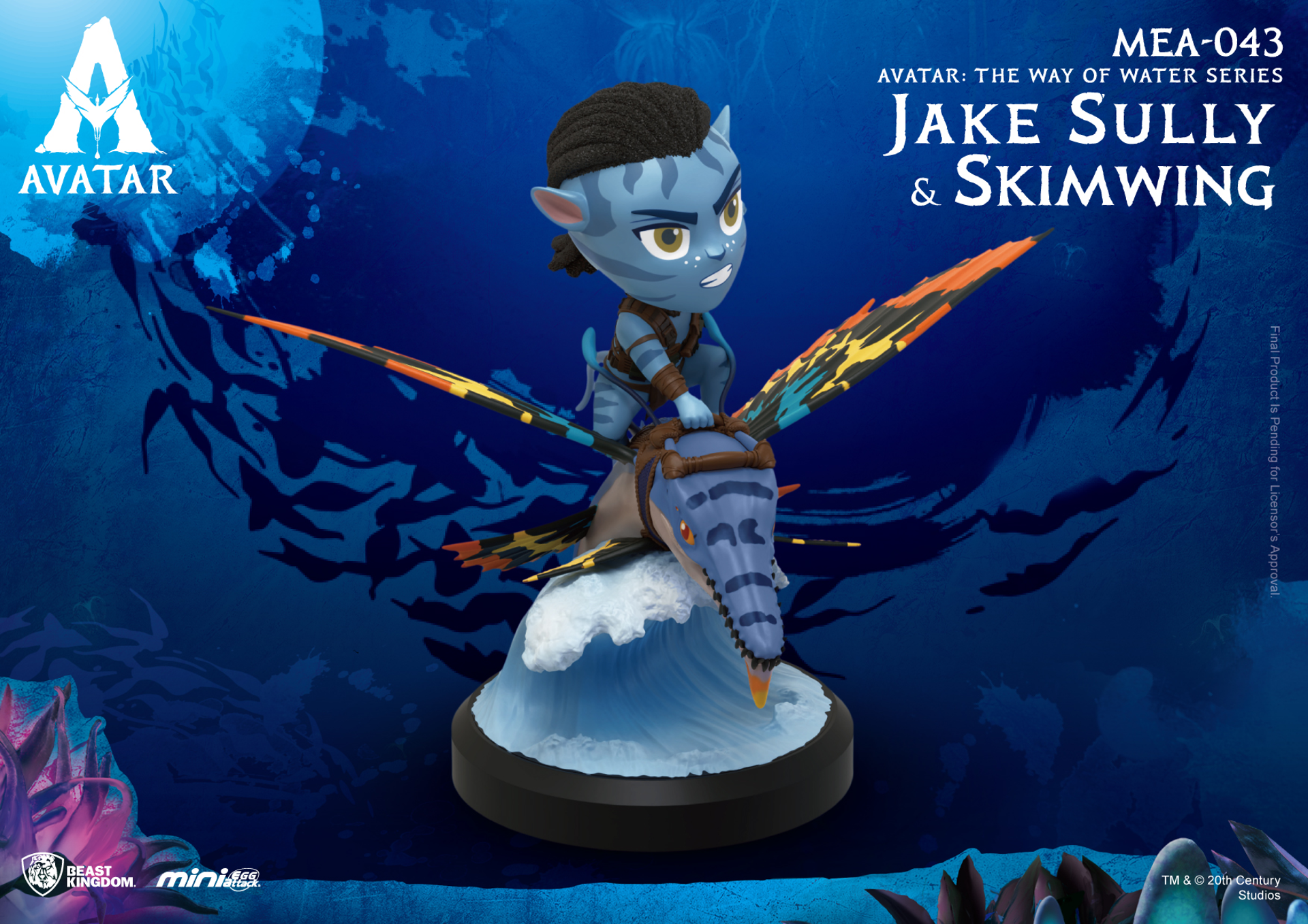 Avatar - MEA-043 - Avatar : La Voie de l'eau Series - Jake Sully et Skimwing - flash vidéo