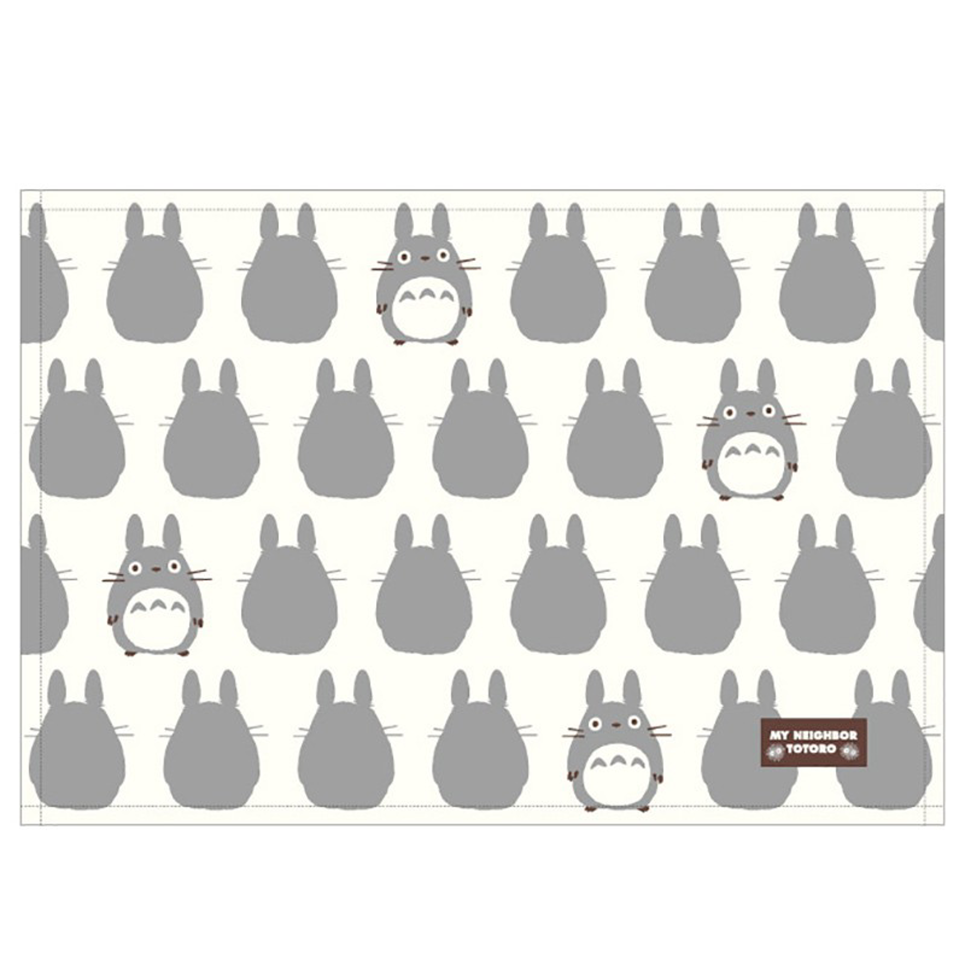 Ghibli - Mon voisin Totoro - Dessous de table silhouette de Totoro - flash vidéo