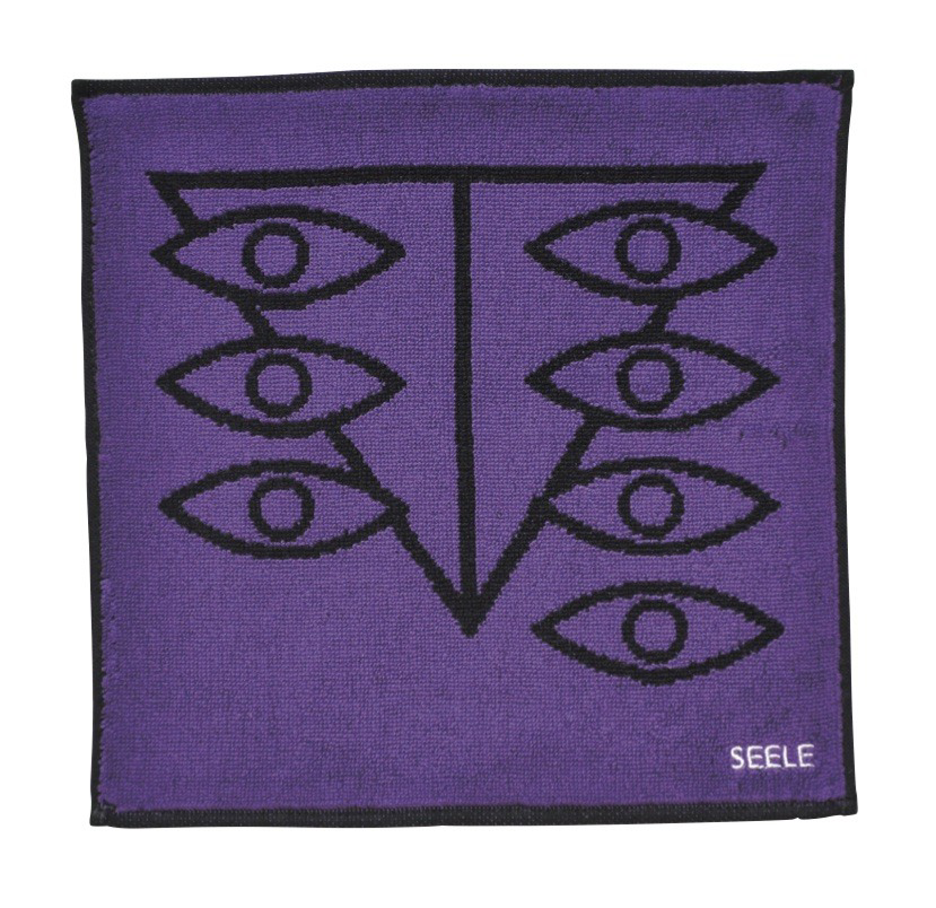 Evangelion - Essuie-mains SEELE 25x25cm - flash vidéo