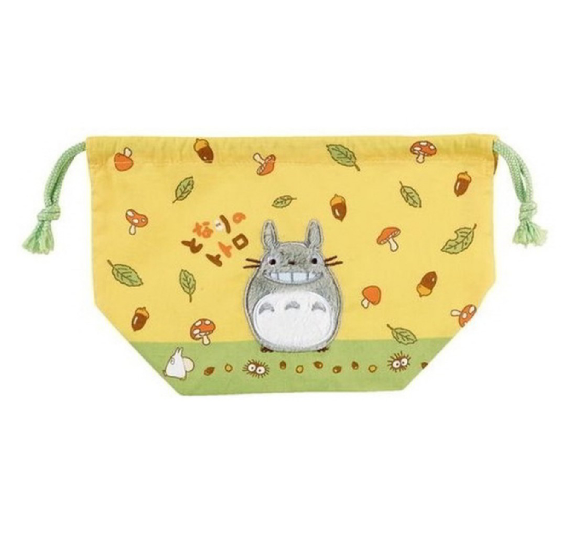 Ghibli - Mon voisin Totoro - Pochette à cordon Totoro avec noix et champignons - flash vidéo