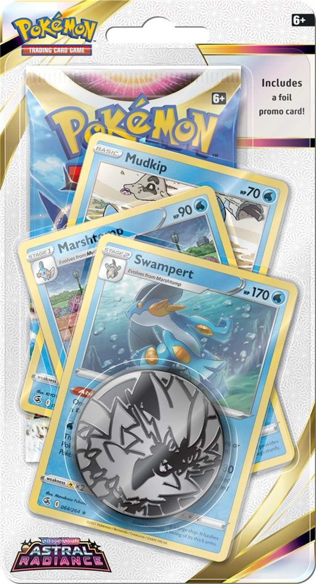 Pokémon JCC - Epée et Bouclier - Pack d'accès Premium Astres Radieux (Blister) - flash vidéo