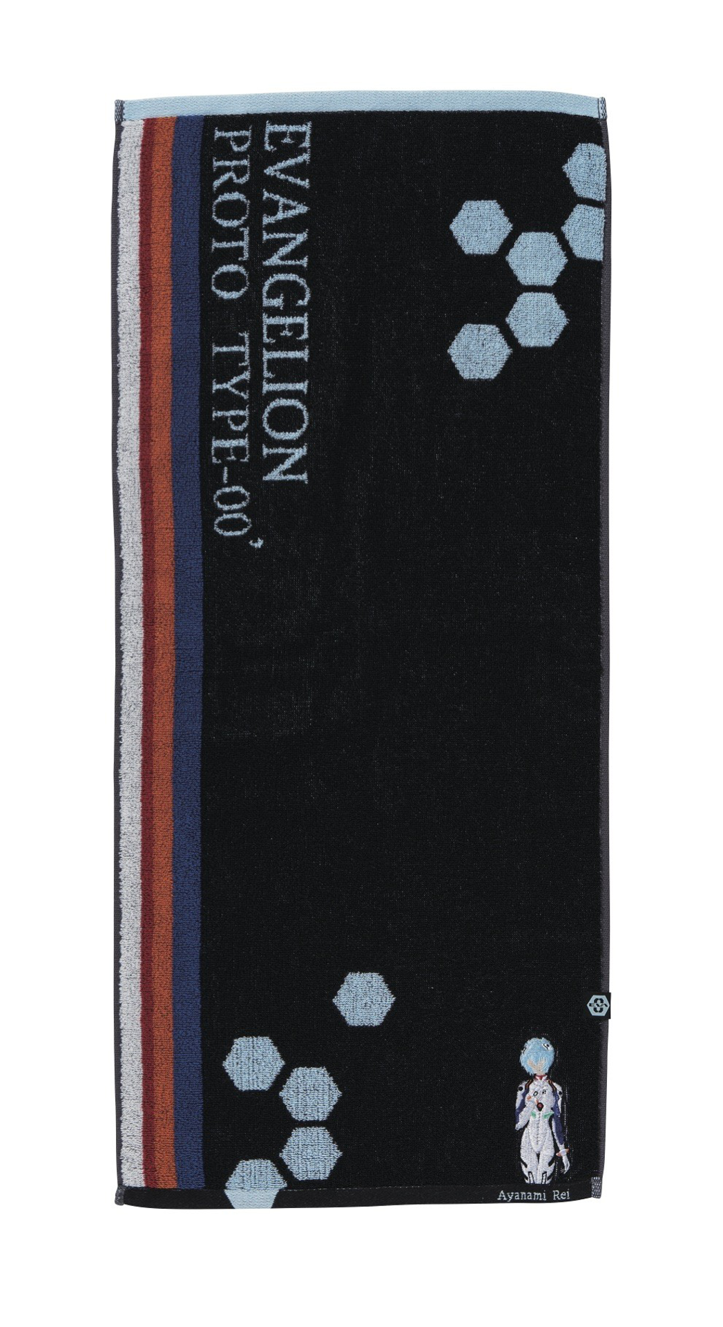 Evangelion - Serviette Rei et Eva Unité-00 34x80cm - flash vidéo