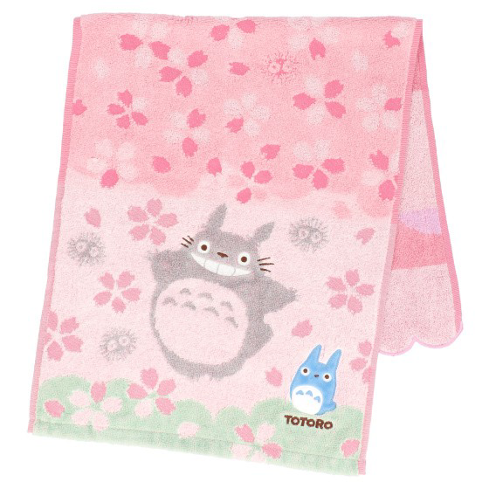 Ghibli - Mon voisin Totoro - Serviette Cerisiers en fleurs 34x80cm - flash vidéo