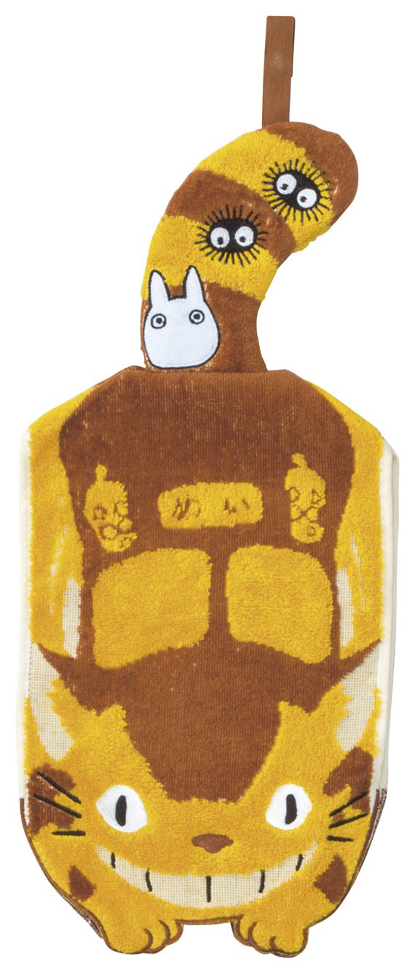 Ghibli - Mon voisin Totoro - Serviette en forme de Chatbus 20x45cm - flash vidéo