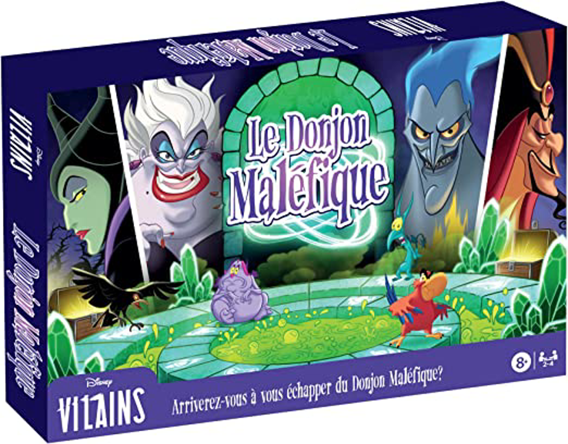Disney Vilains - Le Donjon Maléfique - Jeu de Plateau - flash vidéo
