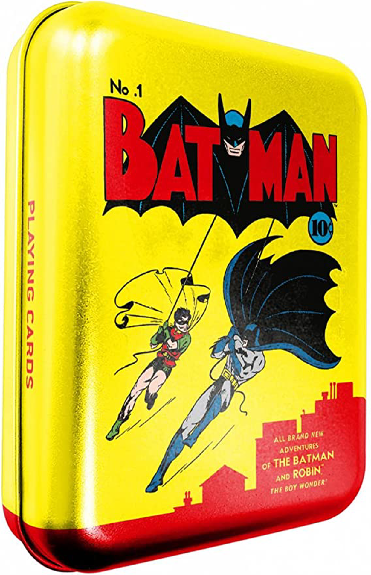 DC Comics Tins - Batman #1 - Cartes à Jouer Boite Métallique - flash vidéo