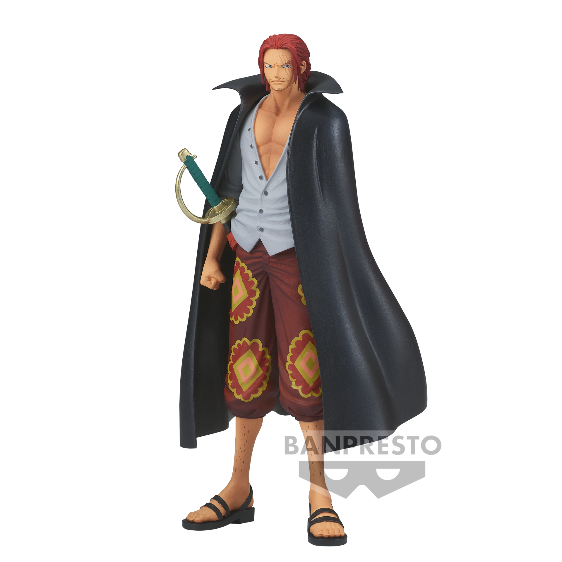 One Piece: Film Red - DXF - The Grandline Series - Shanks Figure - flash vidéo