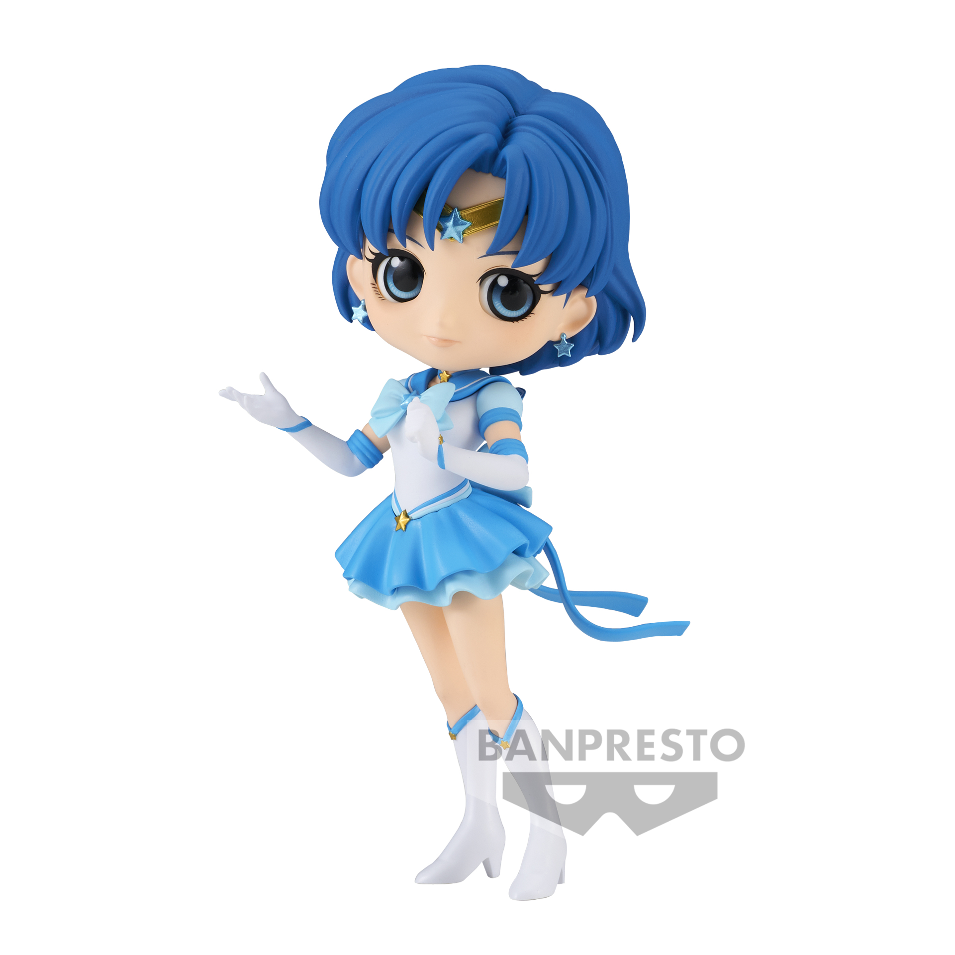 Pretty Guardian Sailor Moon Cosmos The Movie Q Posket - Eternal Sailor Mercury Ver.A - flash vidéo
