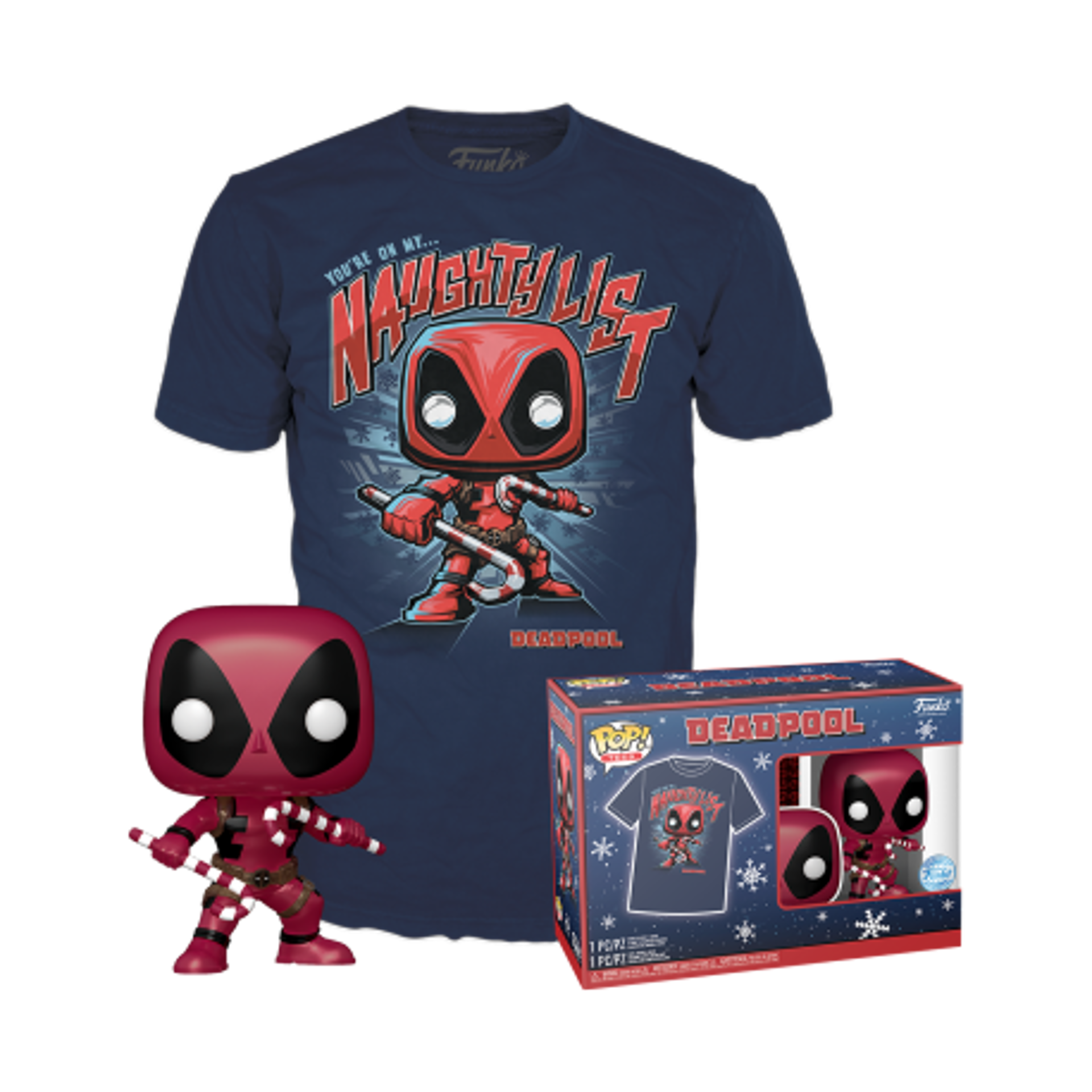 Funko Pop! & Tee: Marvel - Deadpool HLD - L - flash vidéo