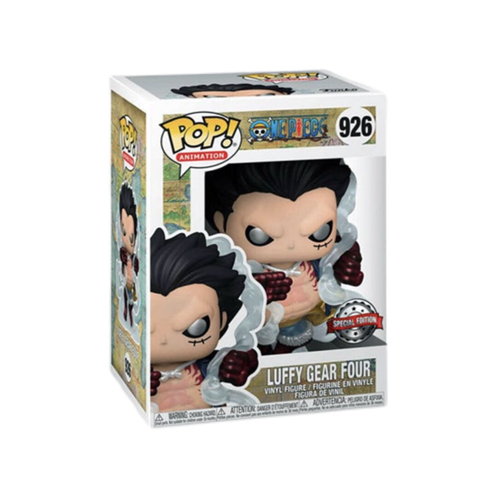 Funko Pop! Animation: One Piece - Luffy Gear Fourth (Metallic) - flash vidéo