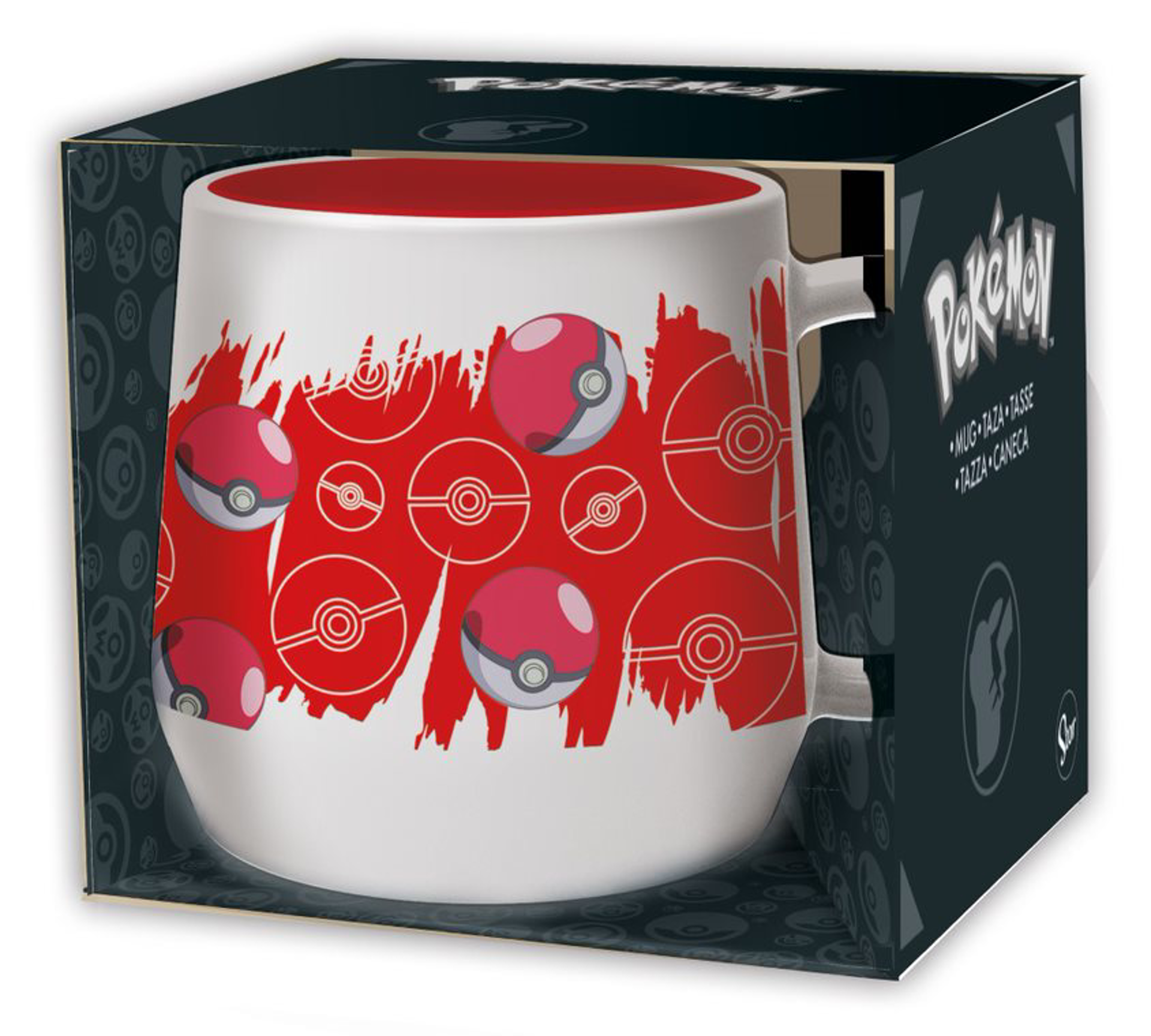 Stor Young Adult - Pokémon - Mug Nova Céramique en Boîte Cadeau - Pokémon Distorsion - 355 ML - flash vidéo