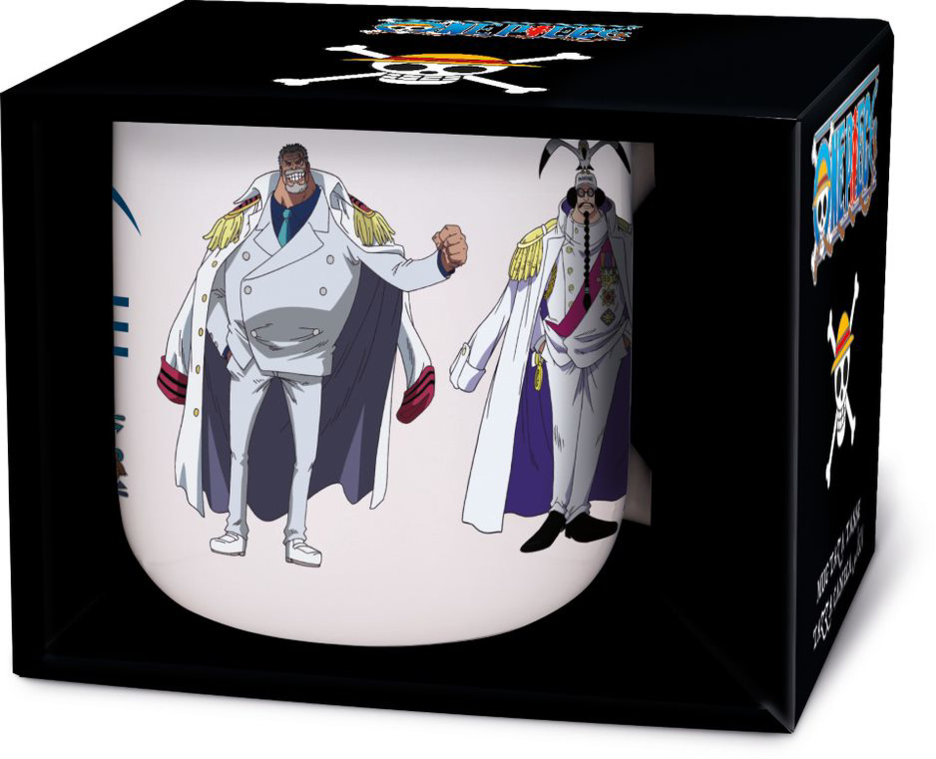 Stor Young Adult - One Piece - Mug Breakfast Céramique en Boîte Cadeau - Marine Ford - 400 ML - flash vidéo