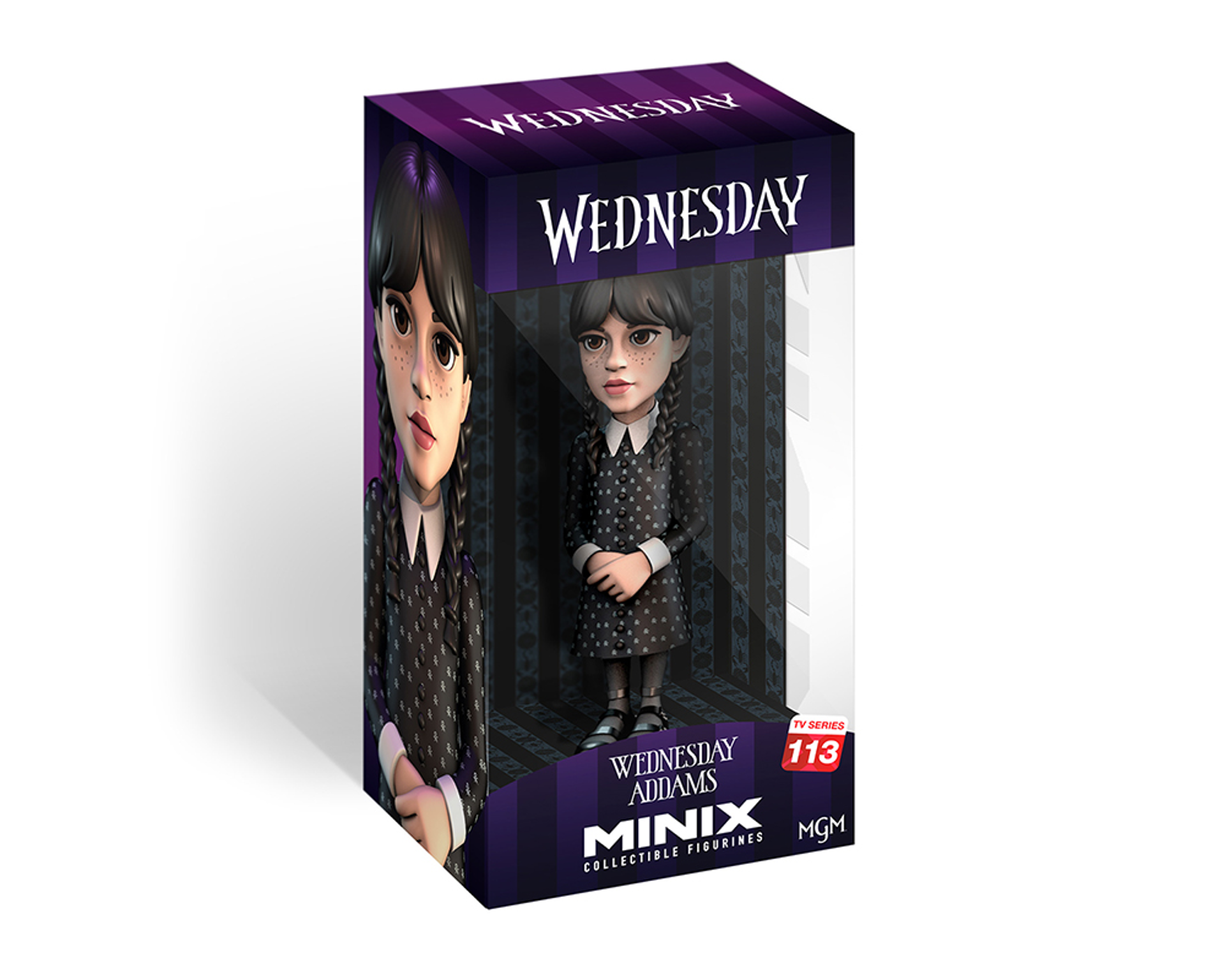 Minix - TV Series #113 - Figurine PVC 12 cm - Wednesday - Wednesday Addams