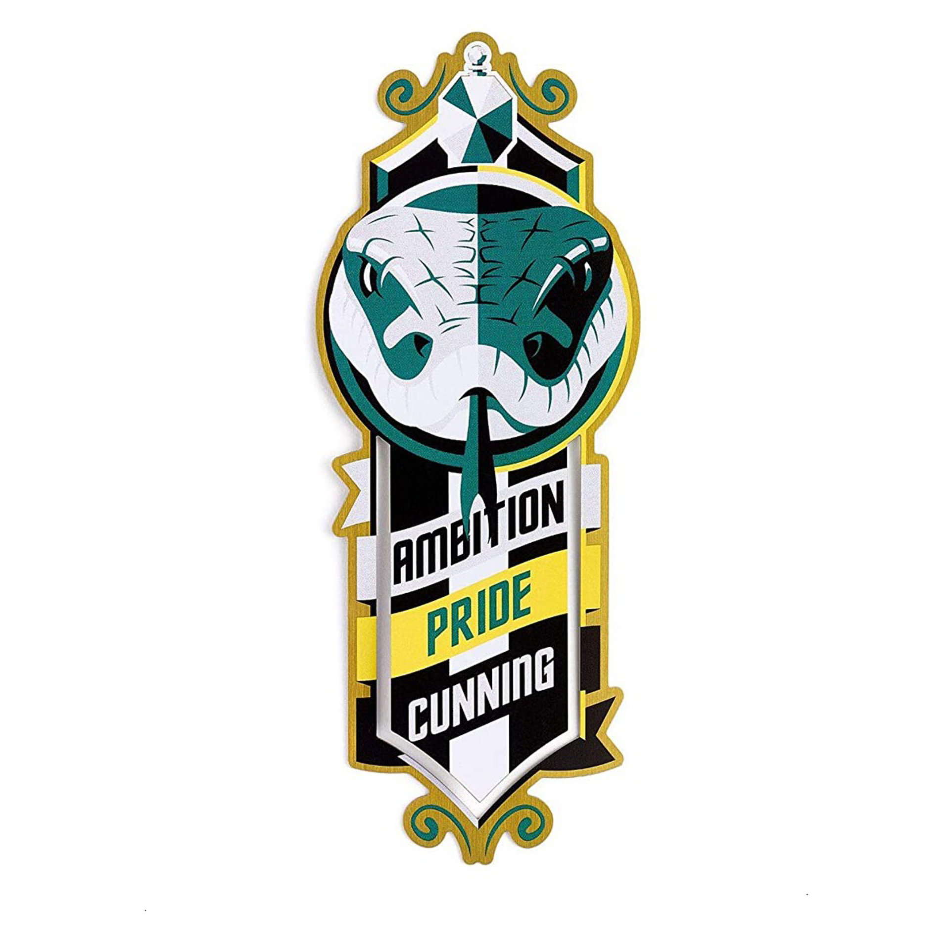 Harry Potter - Marque-page blason de Serpentard - flash vidéo
