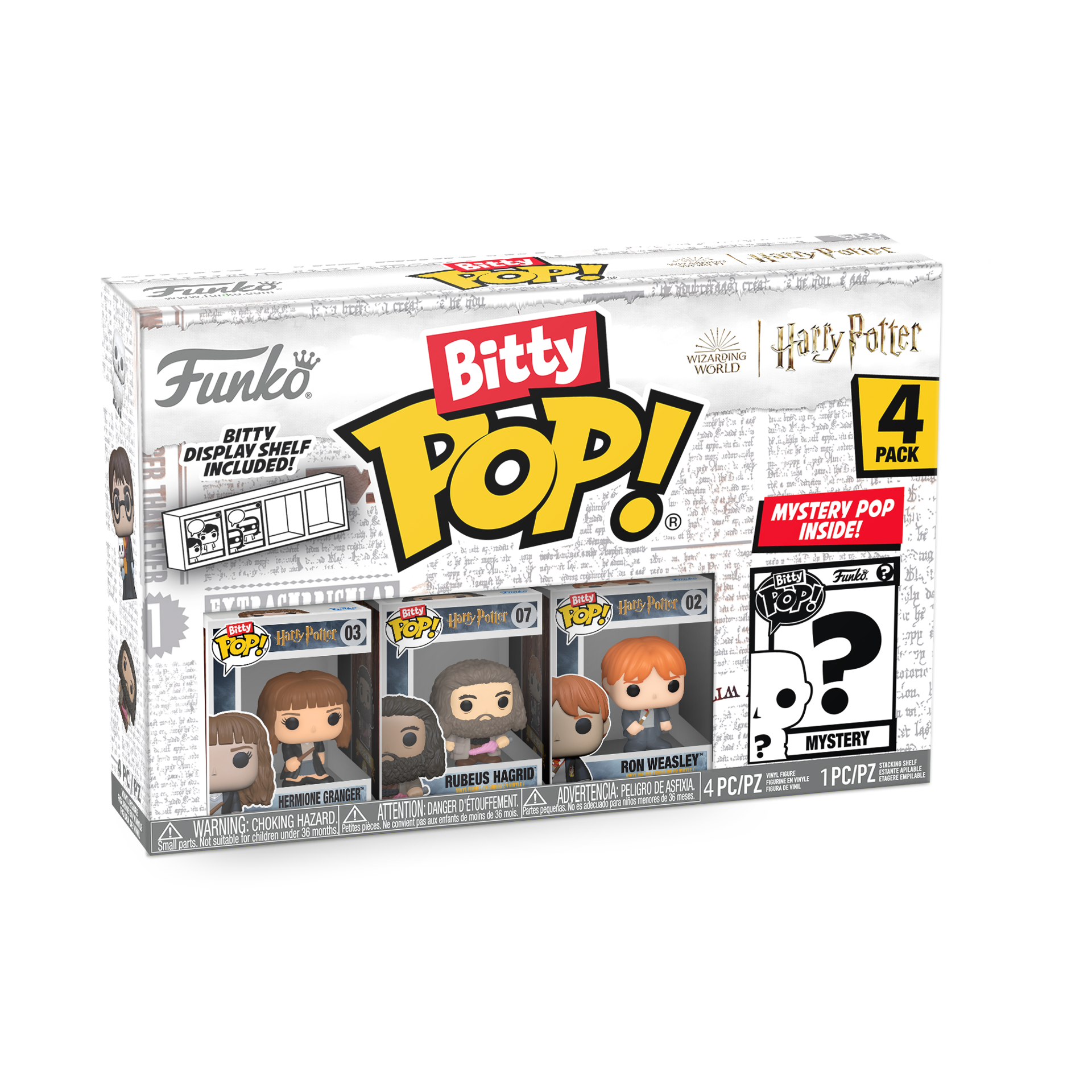 Funko Bitty Pop! 4-Pack: Harry Potter - Hermione Granger - flash vidéo