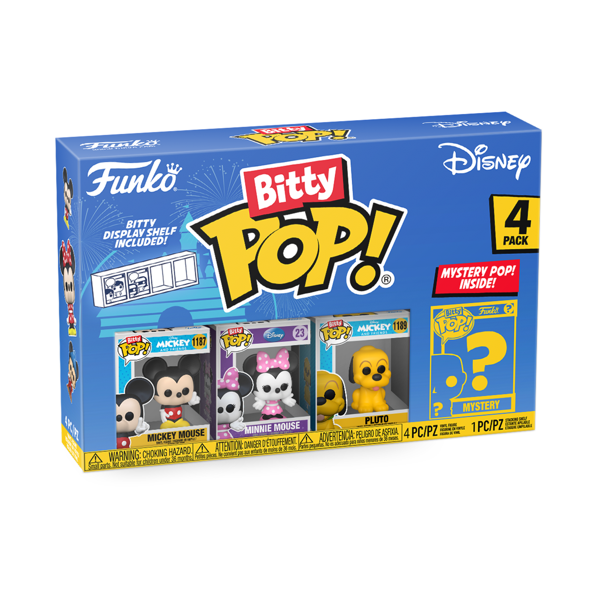 Funko Bitty Pop! 4-Pack: Disney - Mickey Mouse
