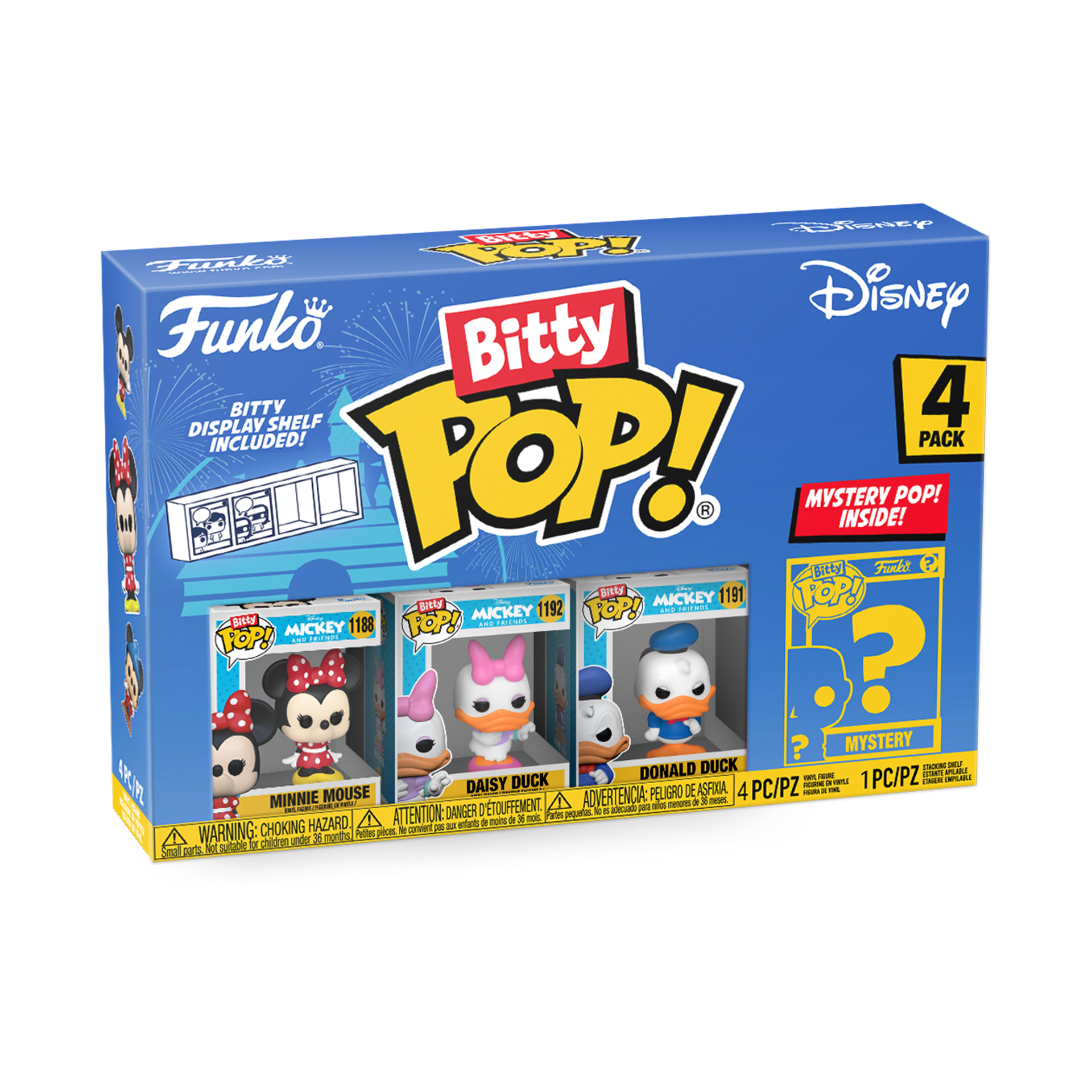 Funko Bitty Pop! 4-Pack: Disney - Minnie Mouse