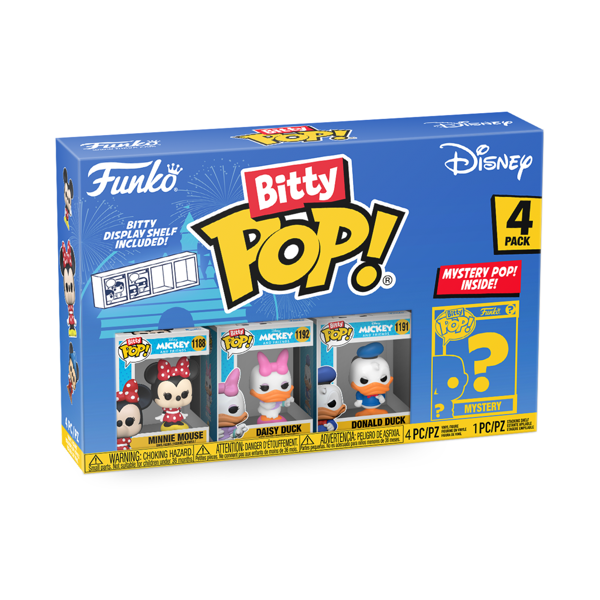 Funko Bitty Pop! 4-Pack: Disney - Minnie Mouse - flash vidéo