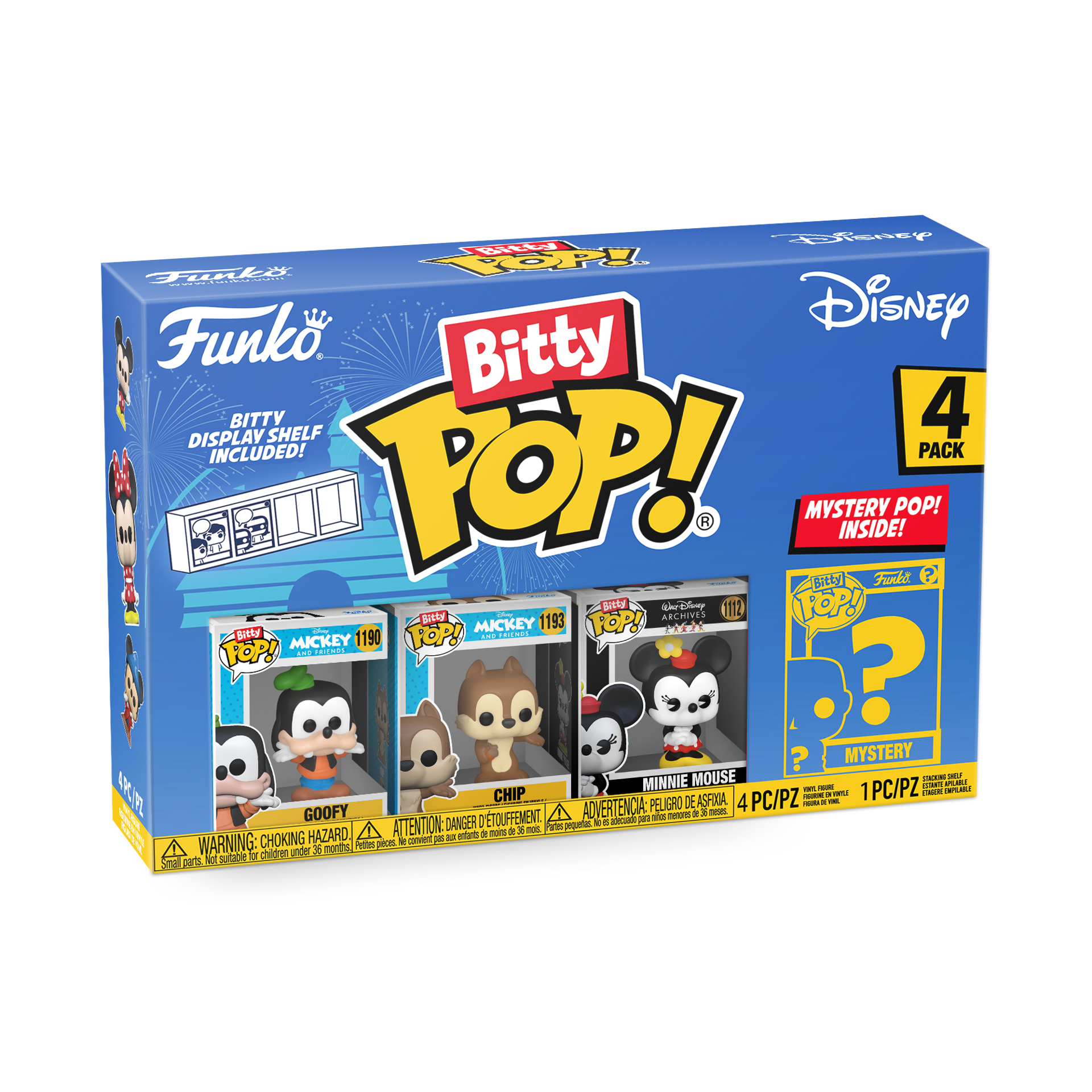 Funko Bitty Pop! 4-Pack: Disney - Goofy