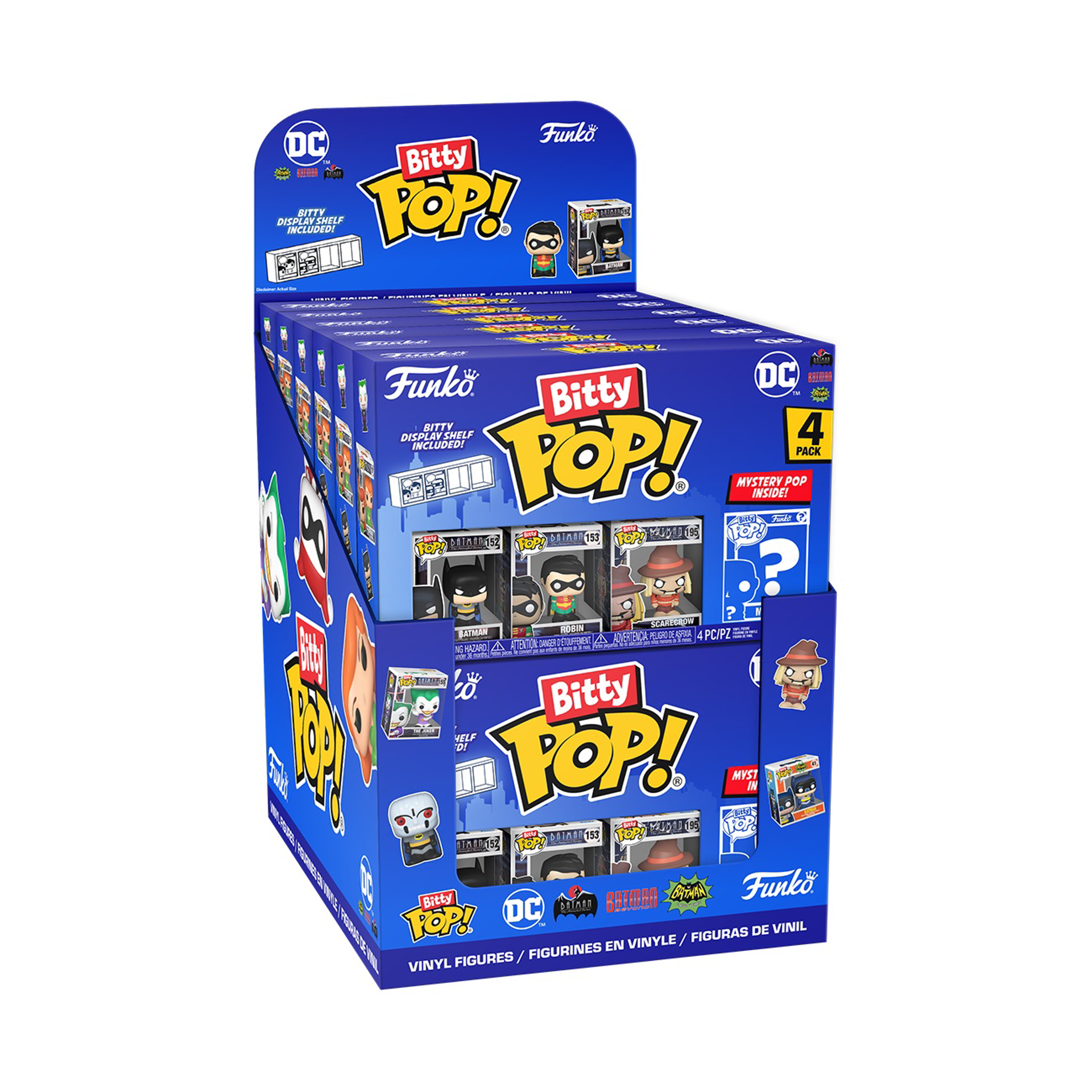 Funko Bitty Pop! 4-Pack: DC Comics Display (12 units) - flash vidéo