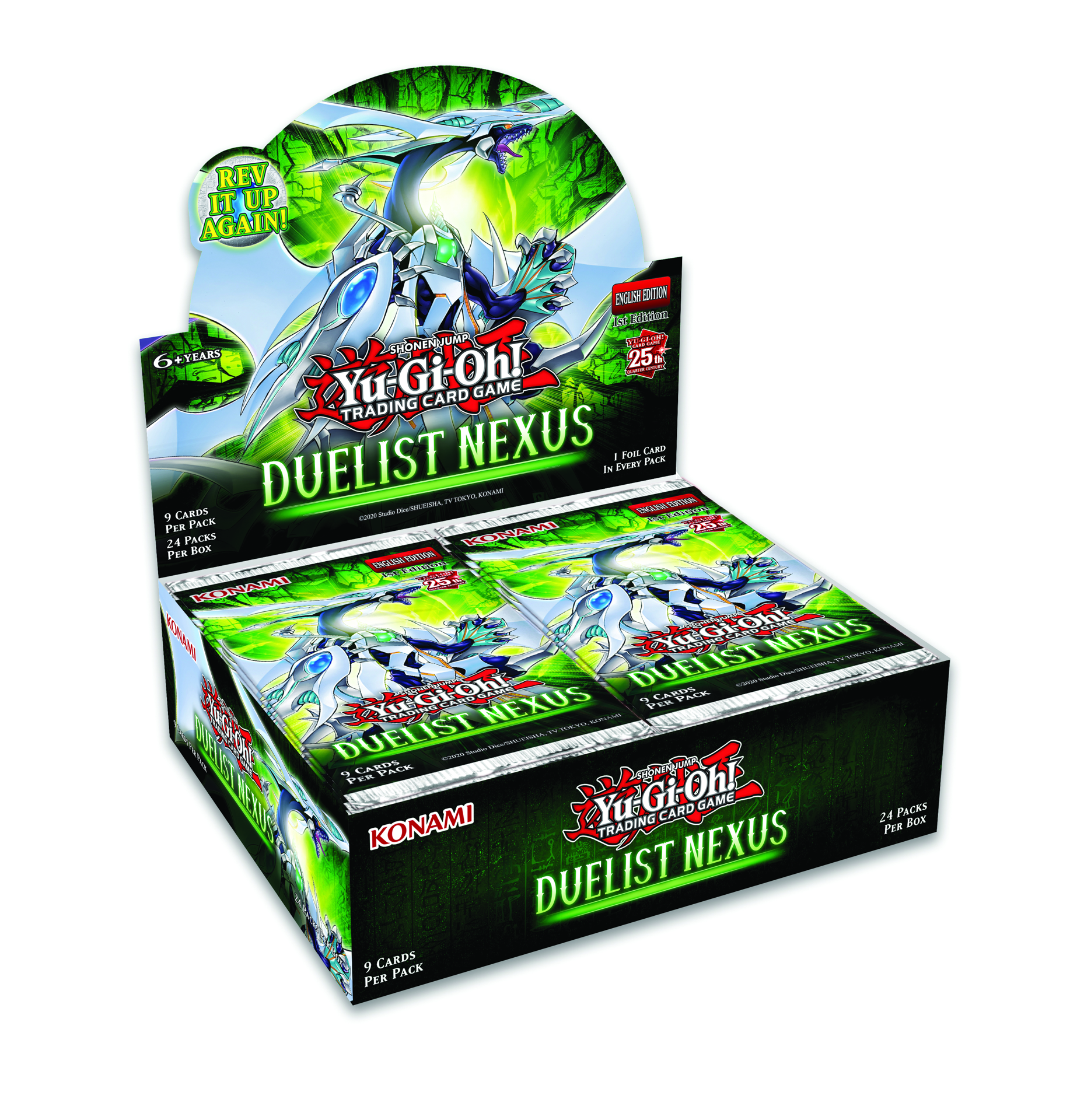 Yu-Gi-Oh! JCC - Display de Pack de Booster Duelist Nexus (24 Boosters) - flash vidéo
