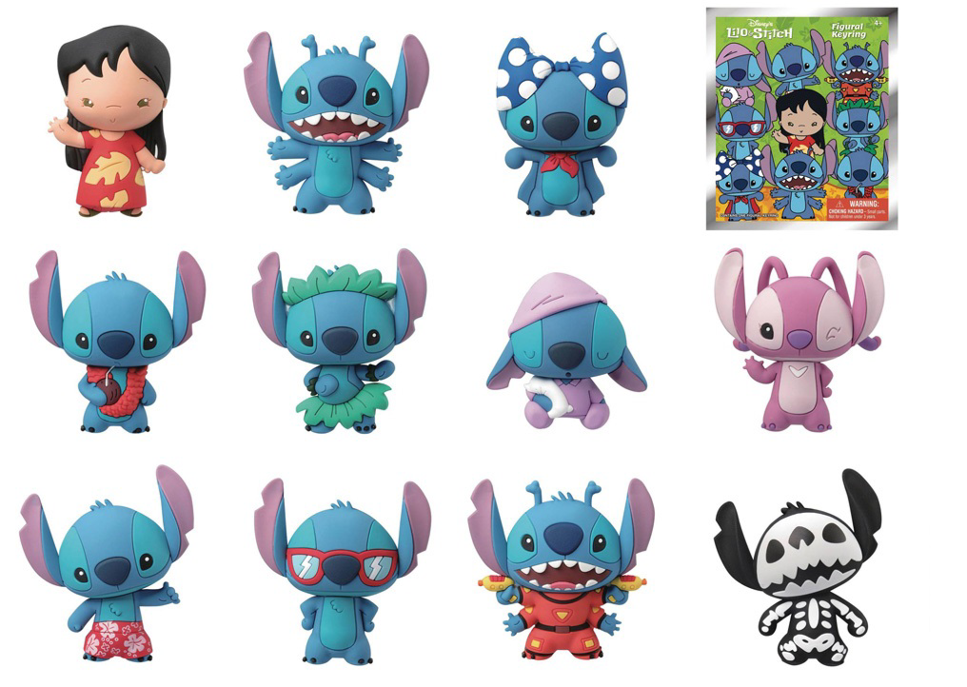 Disney - Lilo et Stitch - Porte-clés Blind Bag Series 1 - flash vidéo